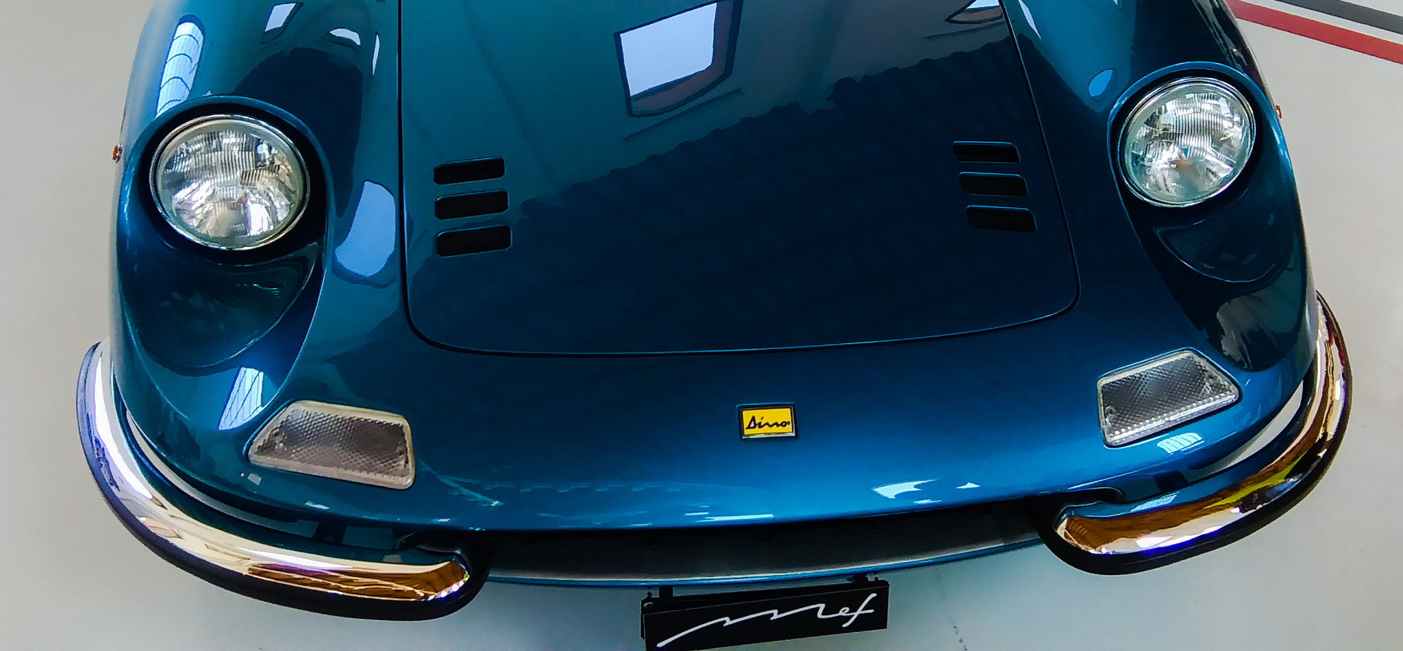 HTC DESIRE 620 sample photo. Ferrari dino photography