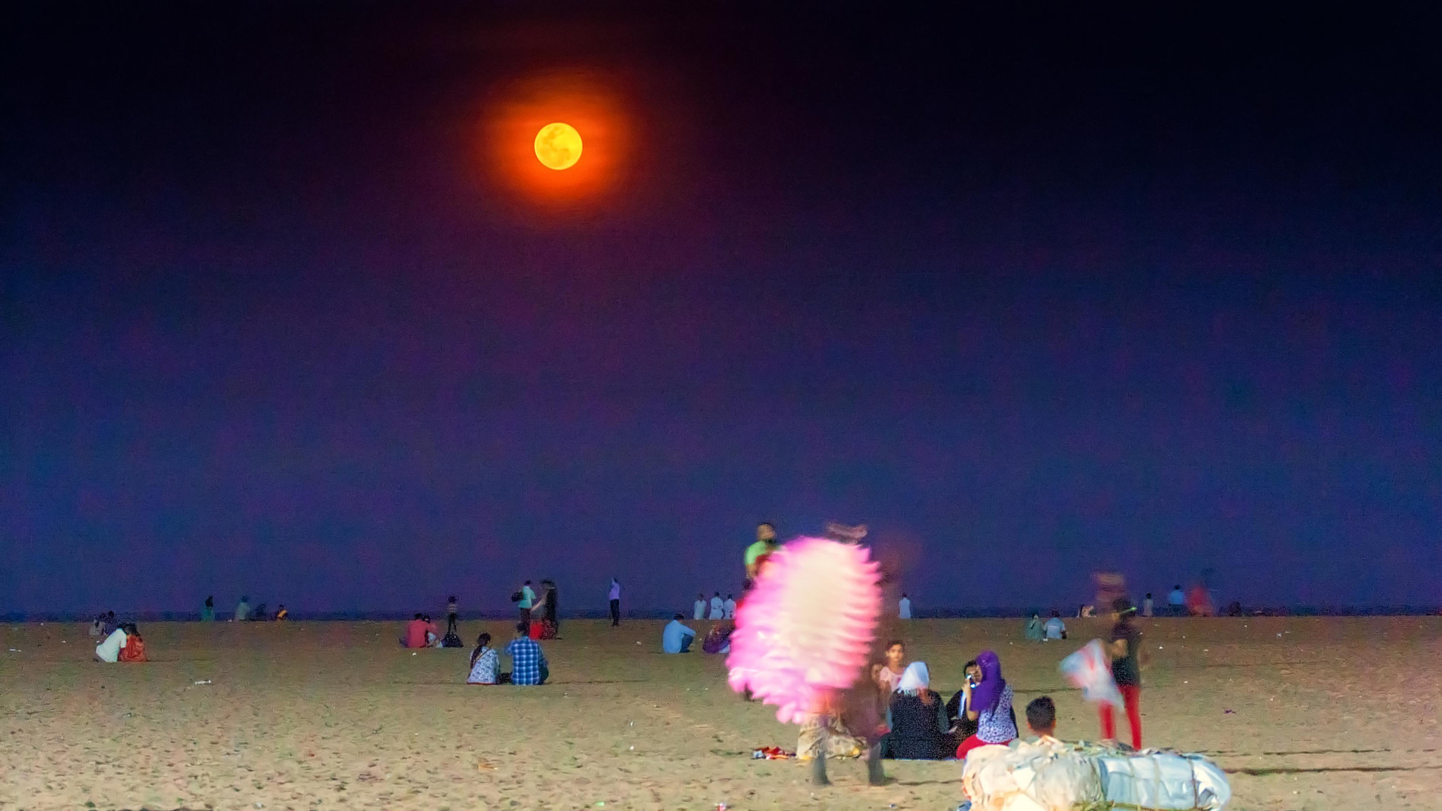 Canon EOS-1D Mark III sample photo. Fullmoon photography