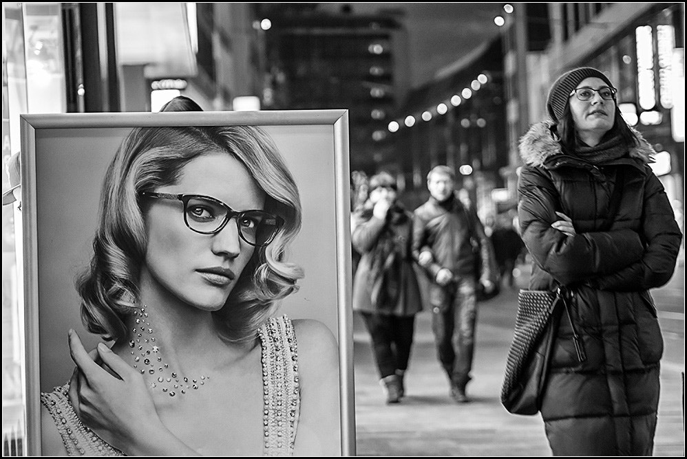 Panasonic Lumix DMC-GX7 + Olympus M.Zuiko Digital 45mm F1.8 sample photo. To wear glasses photography