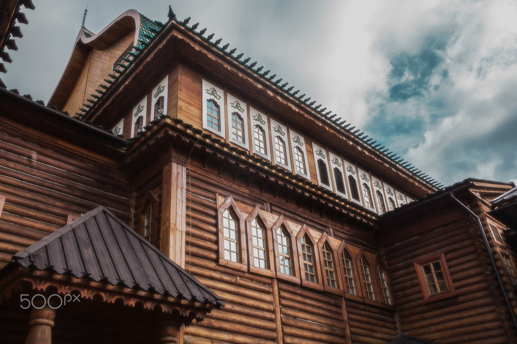 ancient wooden palace