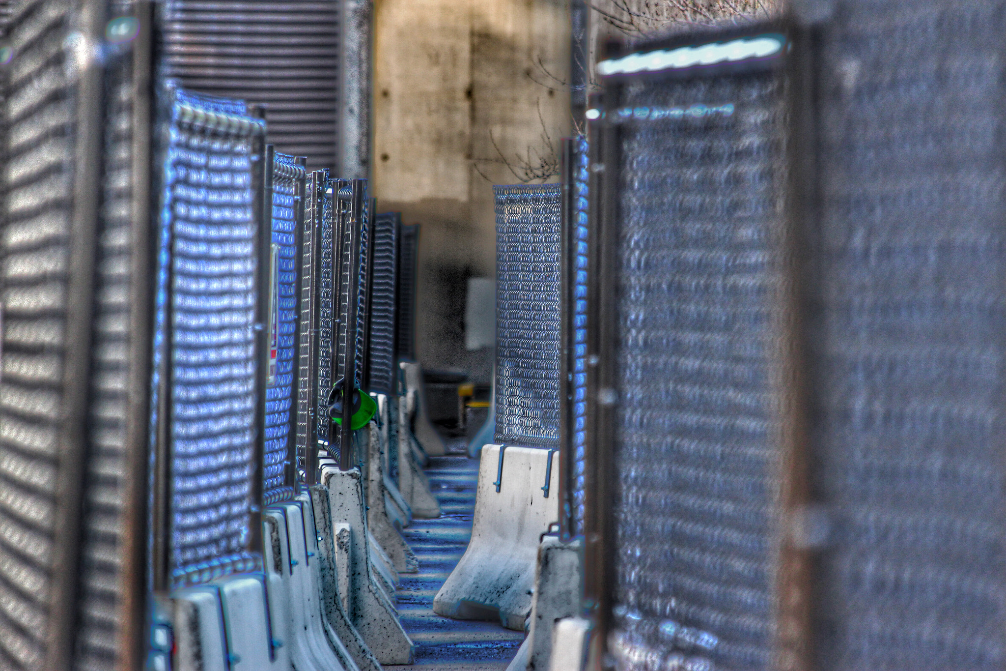 Canon EF 70-300mm F4-5.6 IS USM sample photo. Fenced in photography