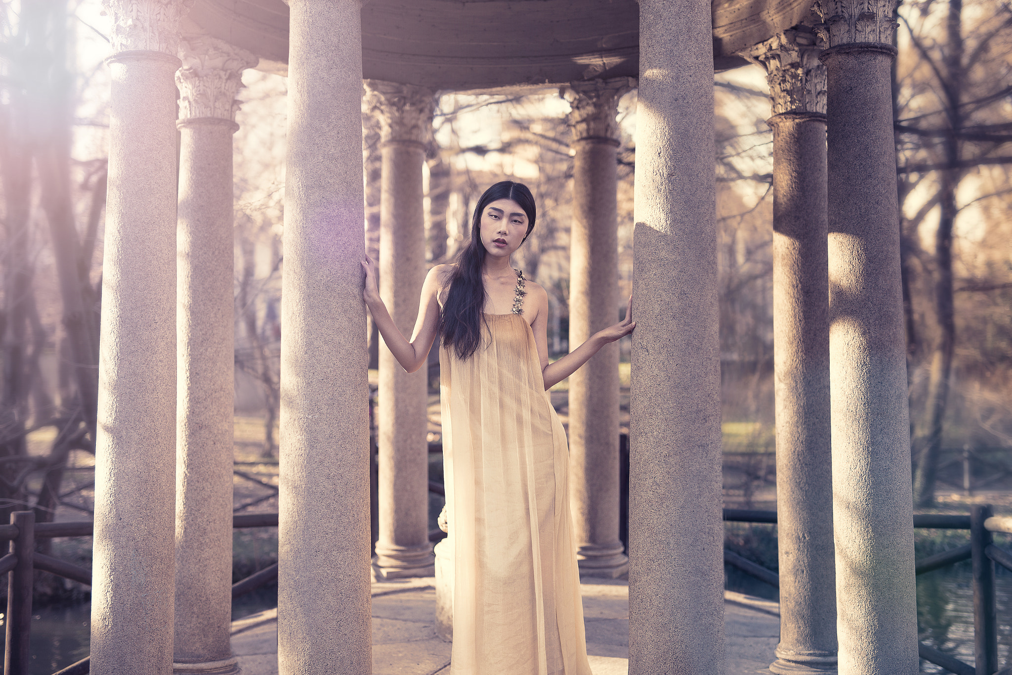 Canon EOS 6D + ZEISS Milvus 50mm F1.4 sample photo. Azzurra - temple photography