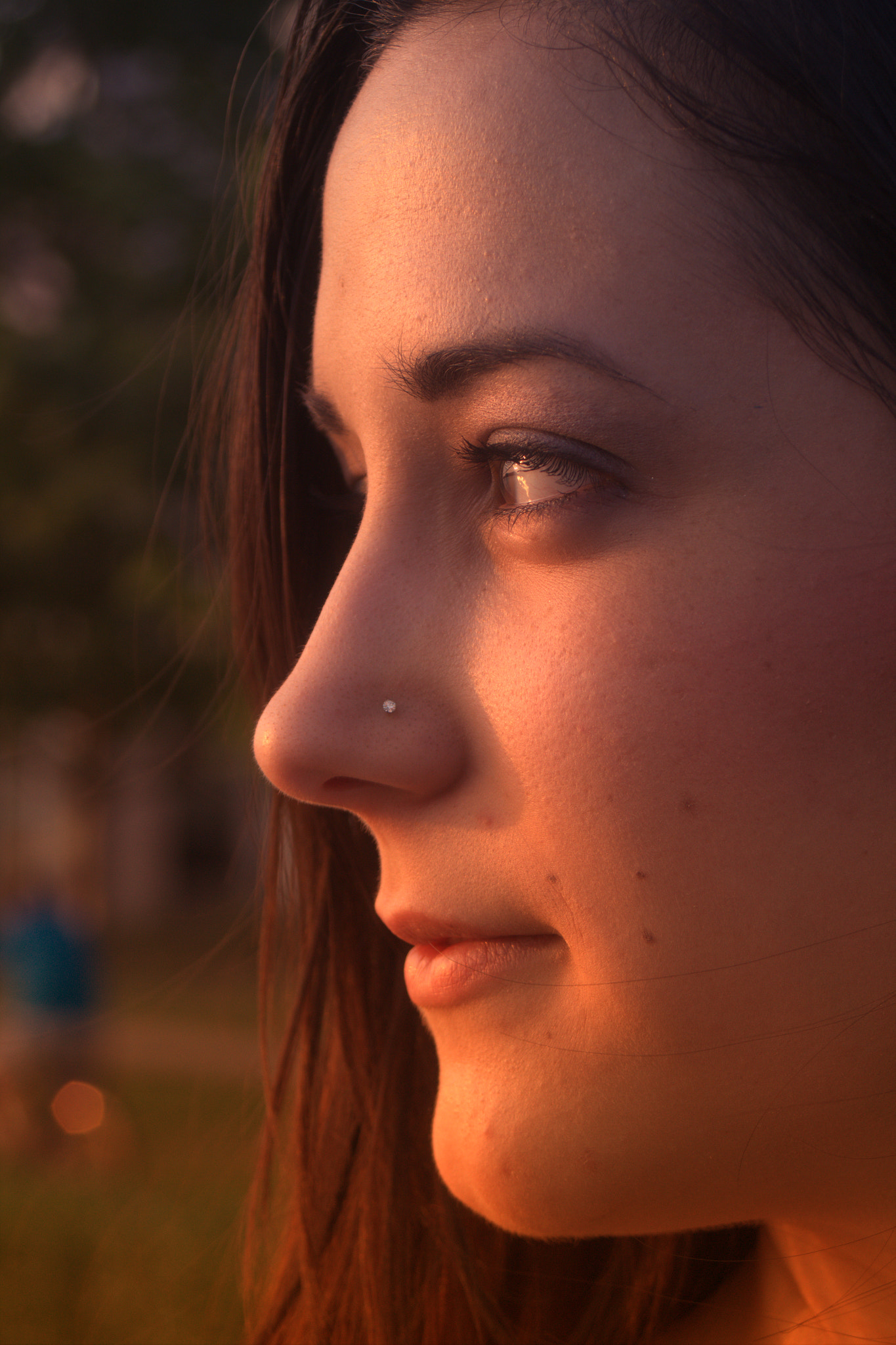 Canon EF 28-80mm f/3.5-5.6 sample photo. Sunset portrait photography