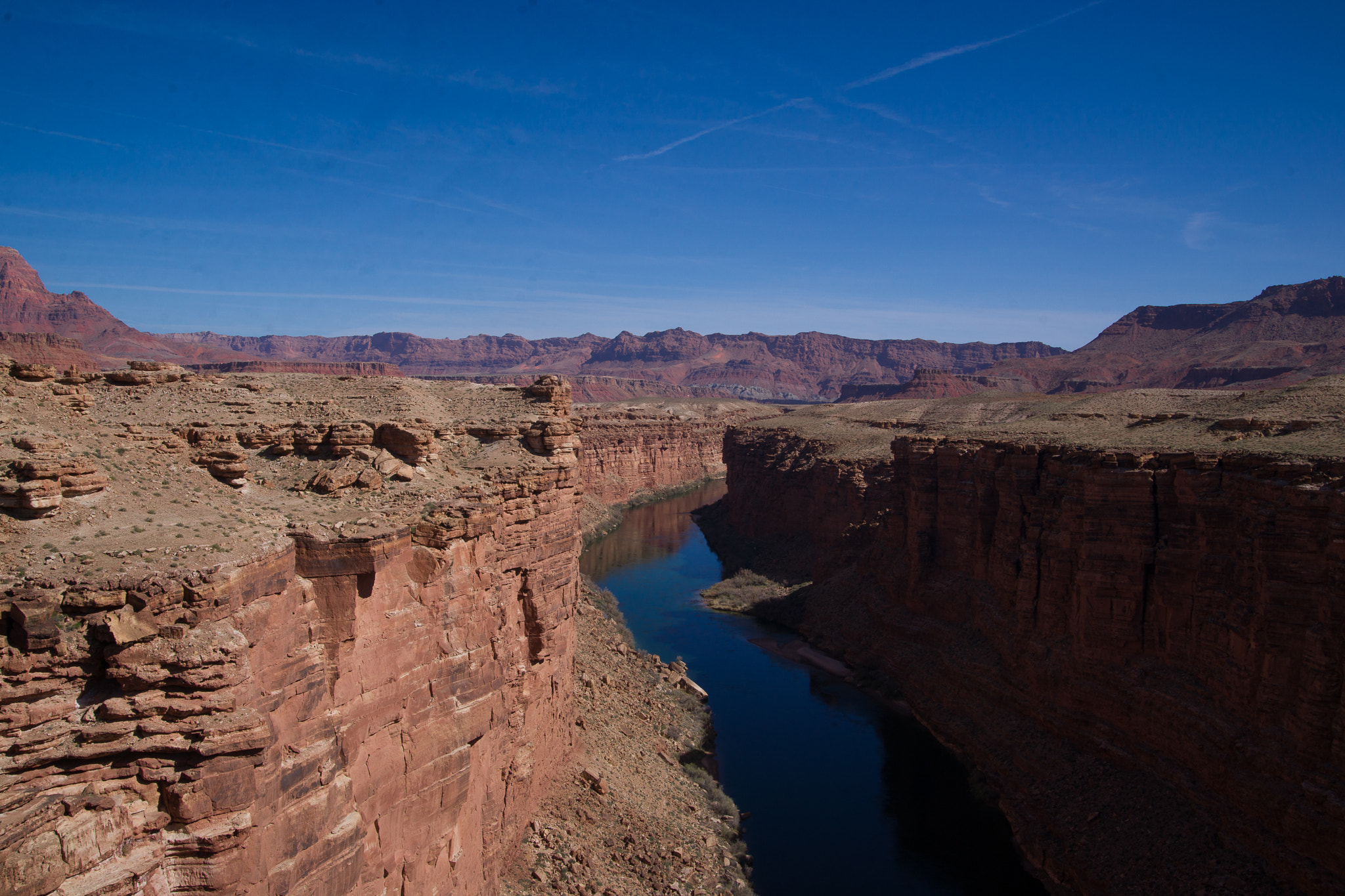 Sony Alpha DSLR-A850 sample photo. Navajo bridge vista photography