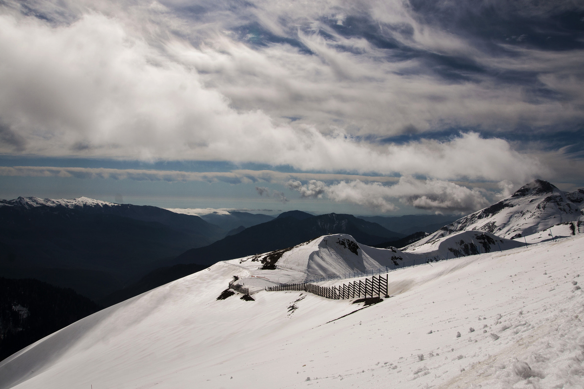 Sony Alpha DSLR-A700 sample photo. Mountains photography