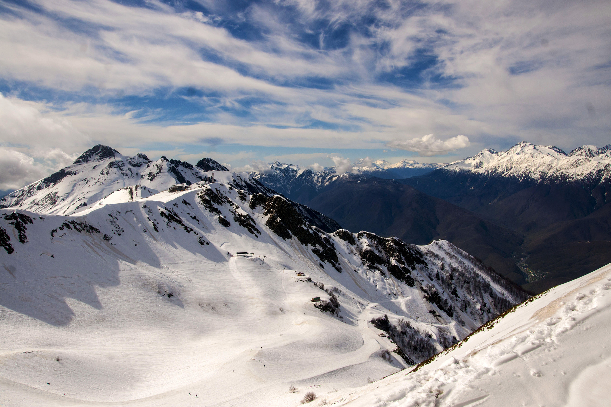 Sony Alpha DSLR-A700 sample photo. Mountains photography