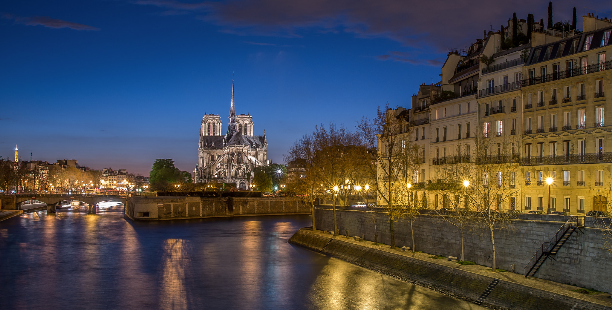 Pentax K-500 sample photo. Île st louis - notre-dame de paris photography