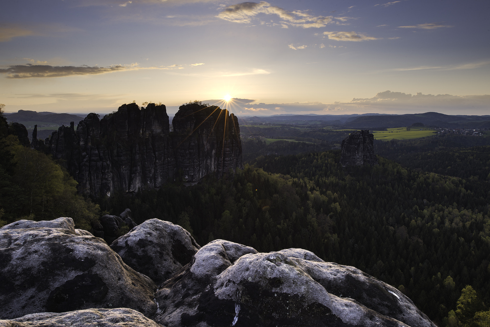 Nikon D600 + Nikon PC-E Nikkor 24mm F3.5D ED Tilt-Shift sample photo. Sunset photography