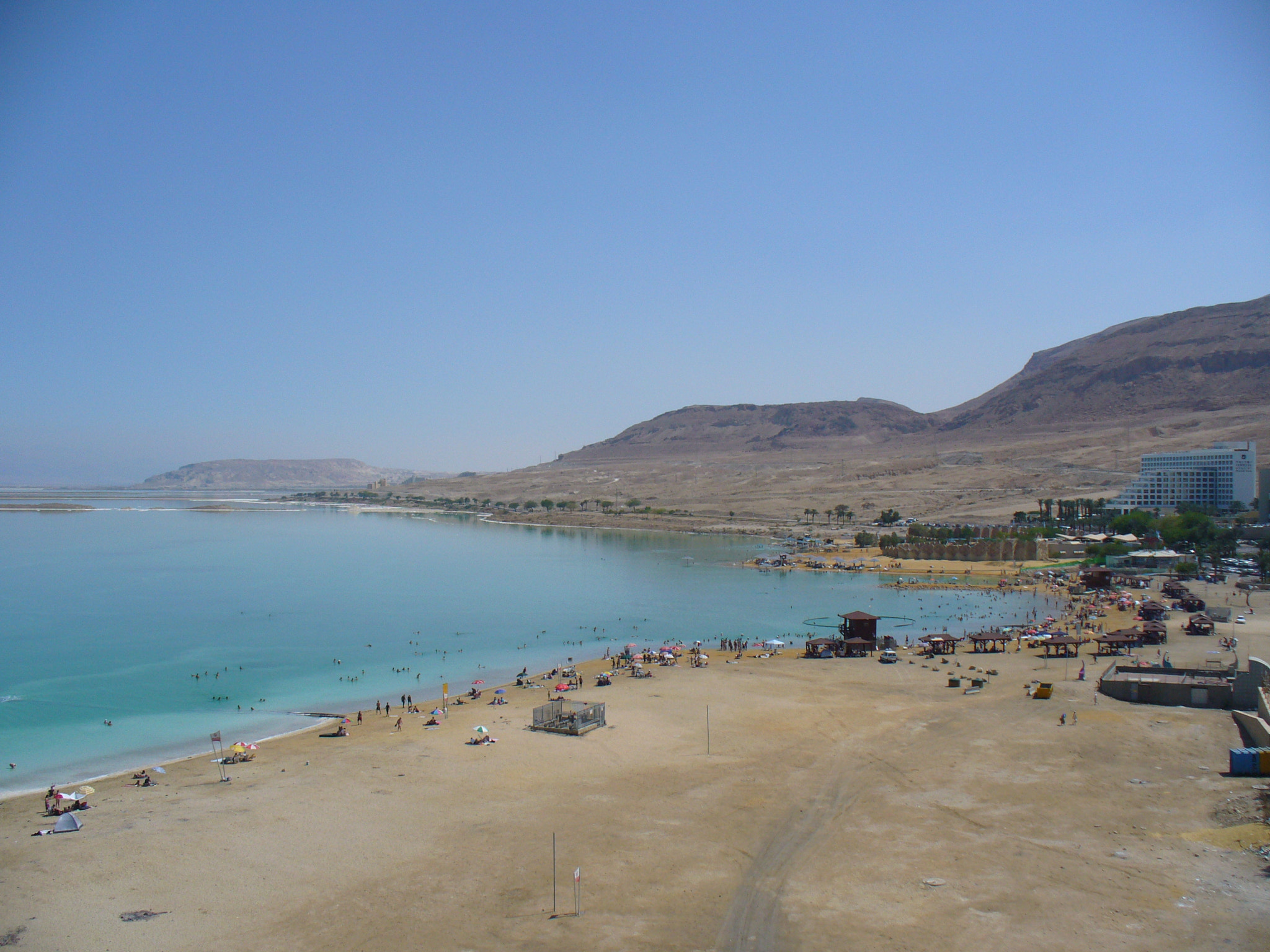Panasonic DMC-LZ5 sample photo. A beach in en bokek, israel photography
