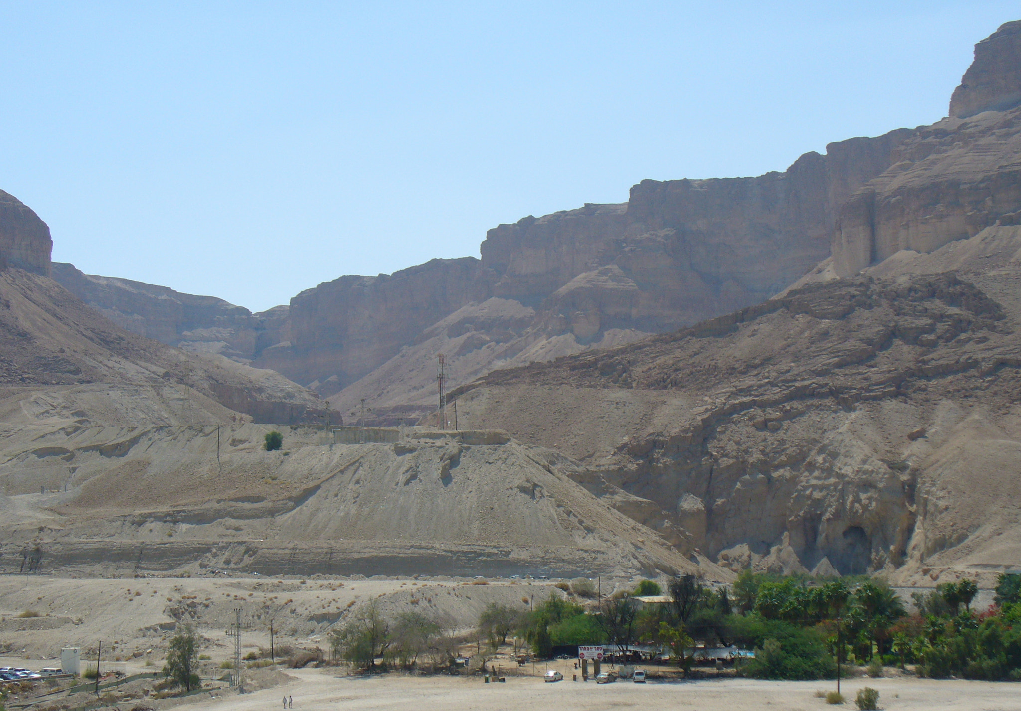 Panasonic DMC-LZ5 sample photo. A view to wadi en bokek photography