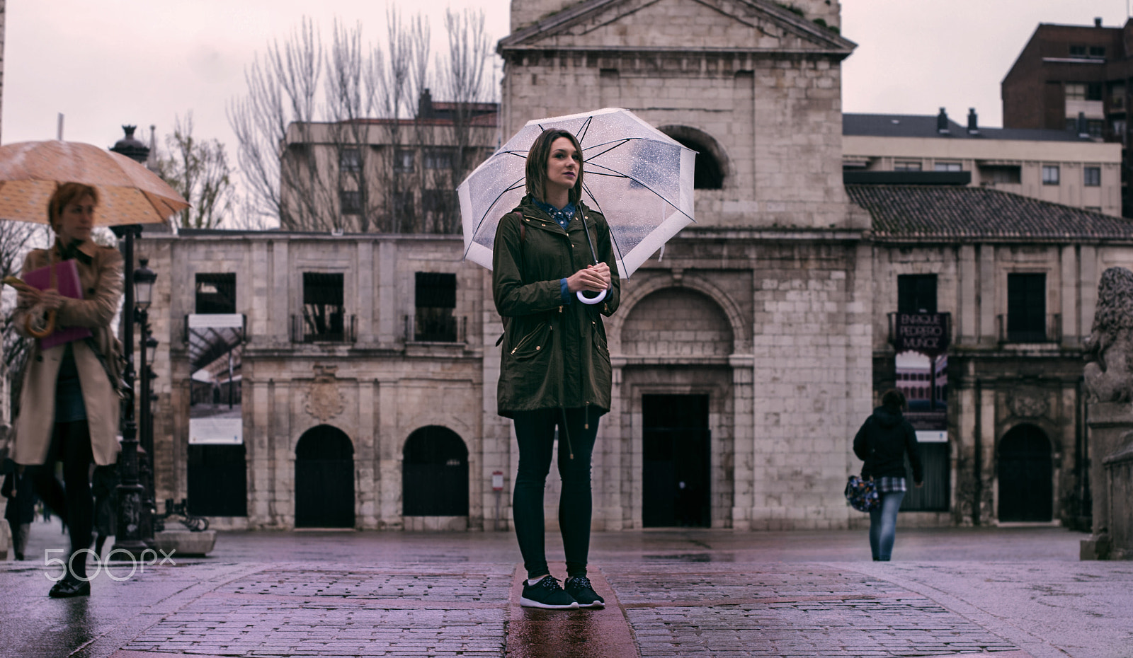 Nikon D40X + Nikon AF-S Nikkor 50mm F1.4G sample photo. Bajo la lluvia photography