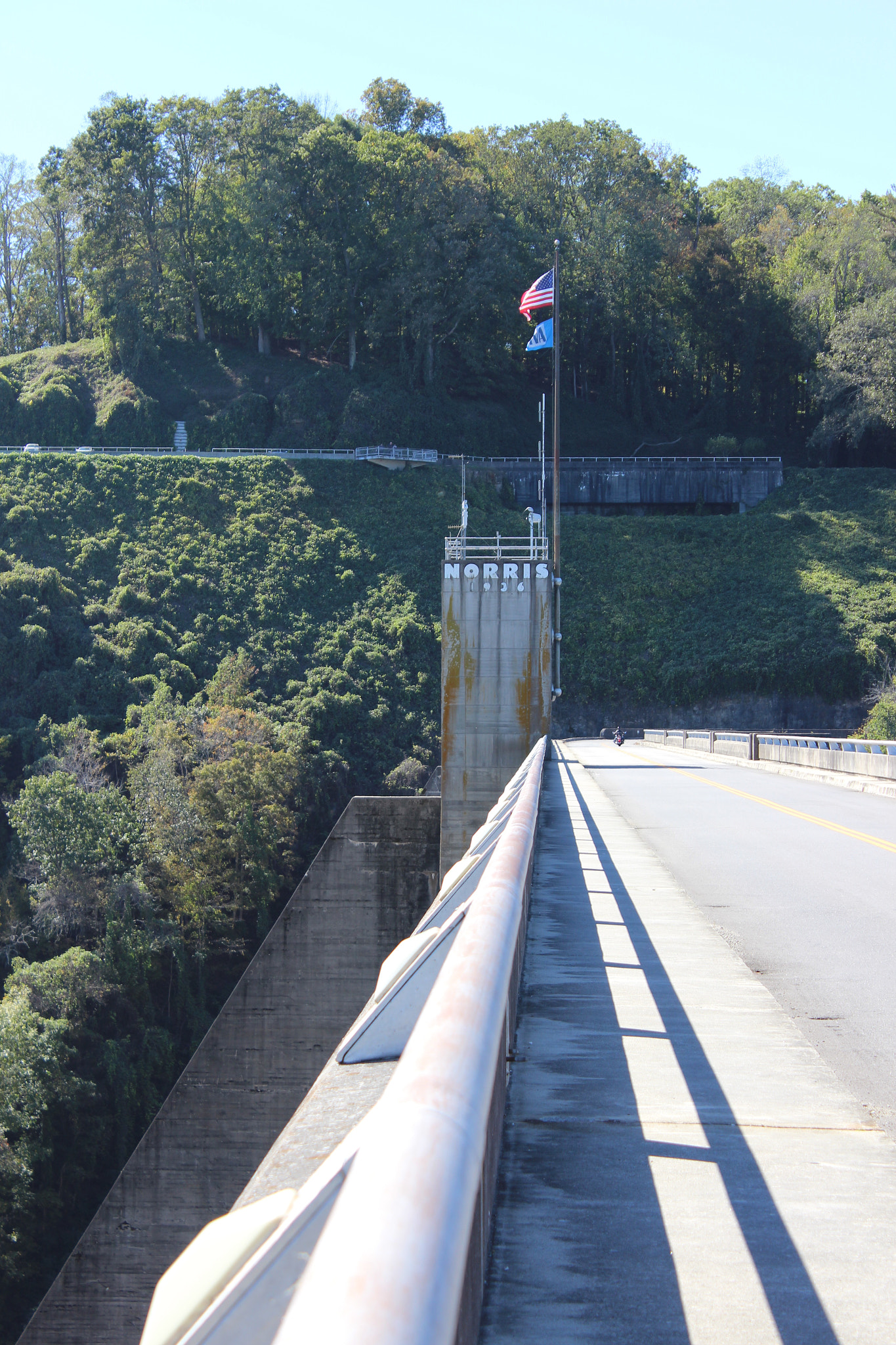 Canon EF-S 18-55mm F3.5-5.6 IS II sample photo. Norris dam photography