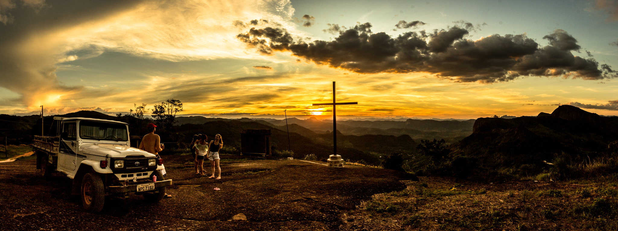 Canon EF-S 18-135mm F3.5-5.6 IS STM sample photo. Vista da capela de santa luzia , itarana - es photography