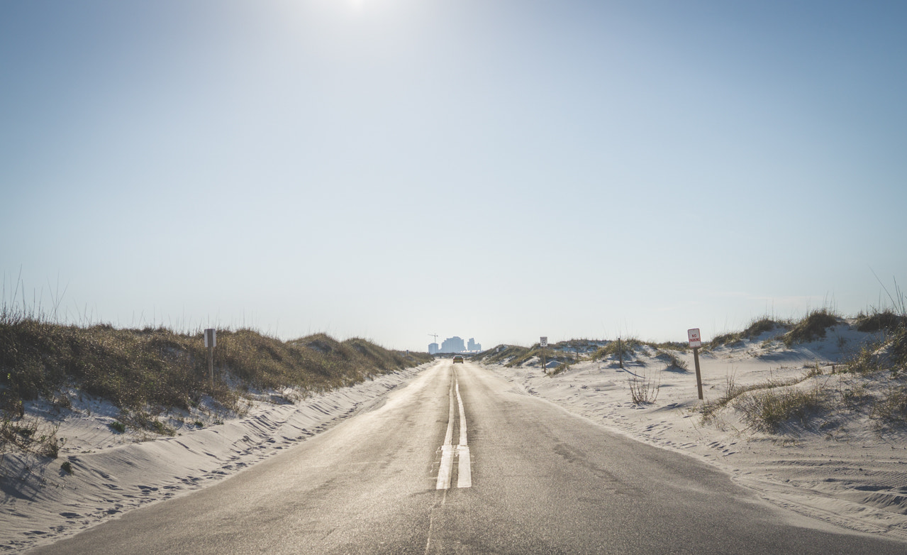 Sony a5100 + Sigma 30mm F2.8 EX DN sample photo. Johnson beach road photography