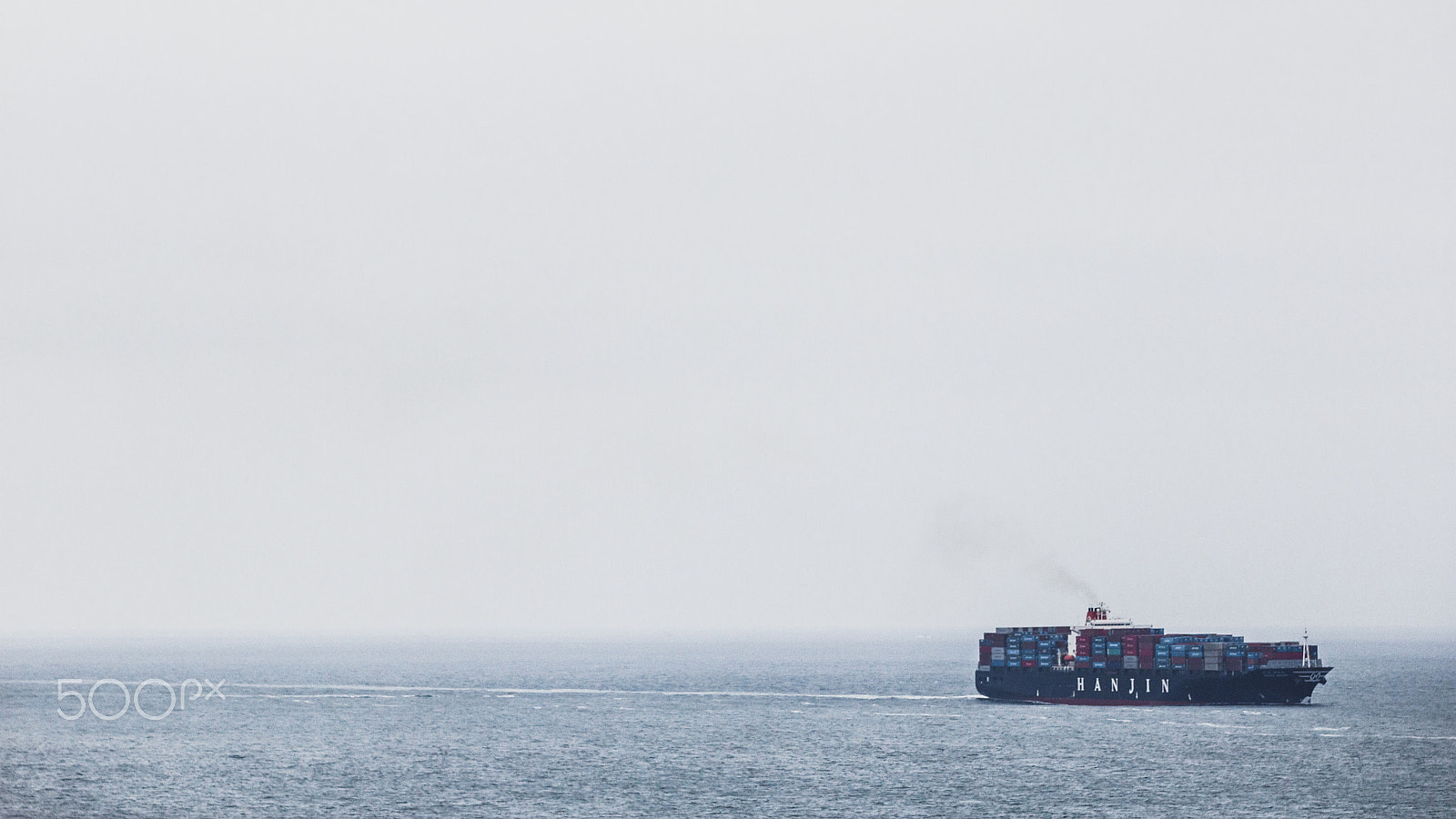 Canon EF 70-200mm F2.8L IS II USM sample photo. Lonely ship photography