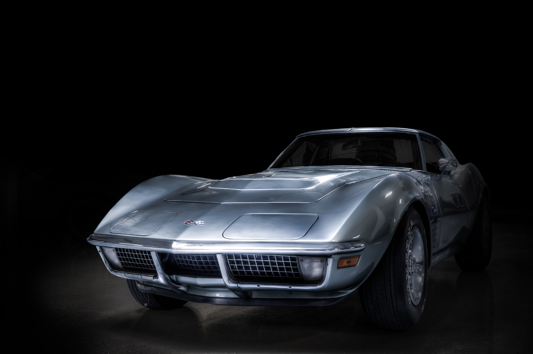 Nikon D4S sample photo. Corvette photography