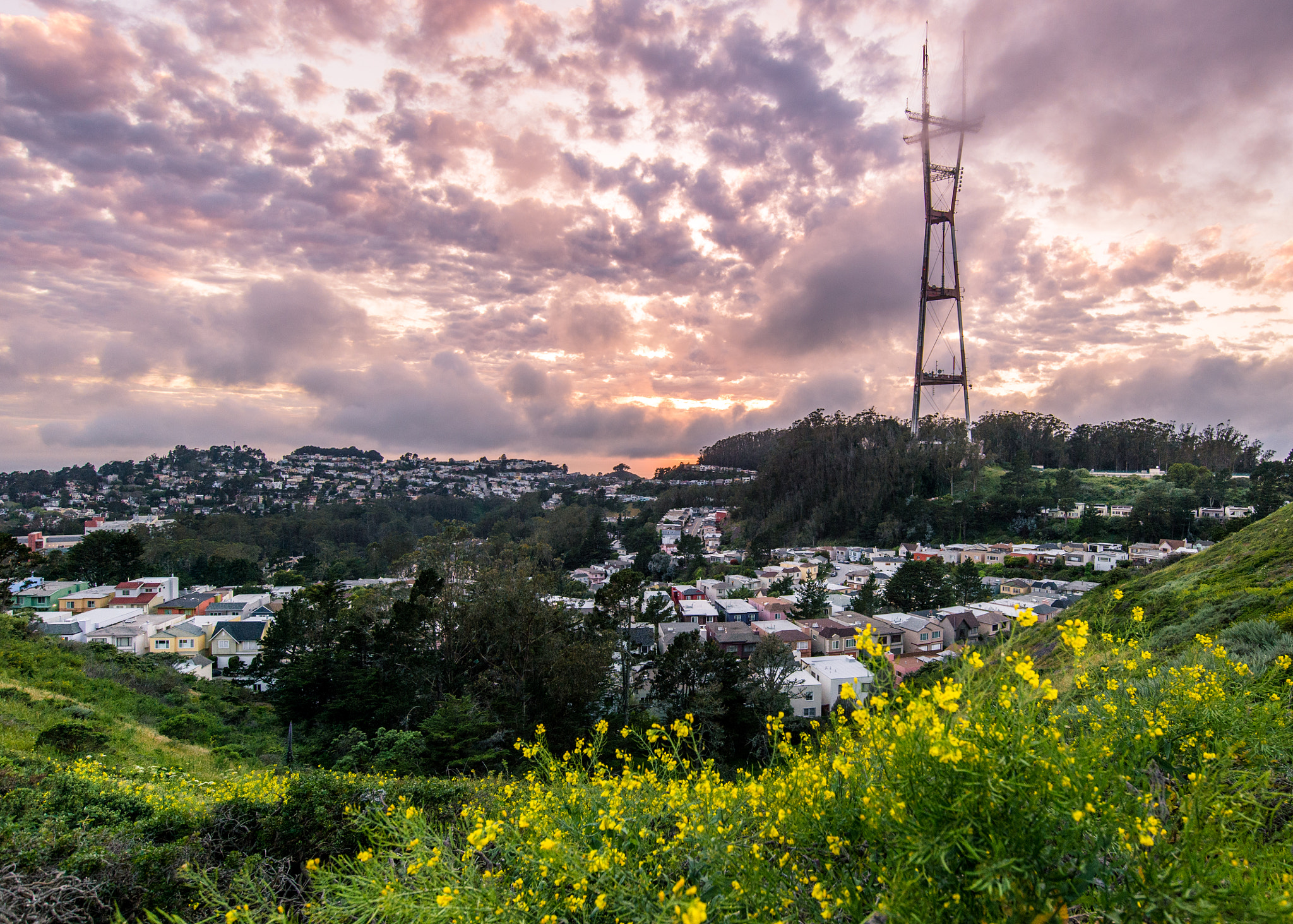 Nikon AF-S Nikkor 18-35mm F3.5-4.5G ED sample photo. San francisco sunset photography