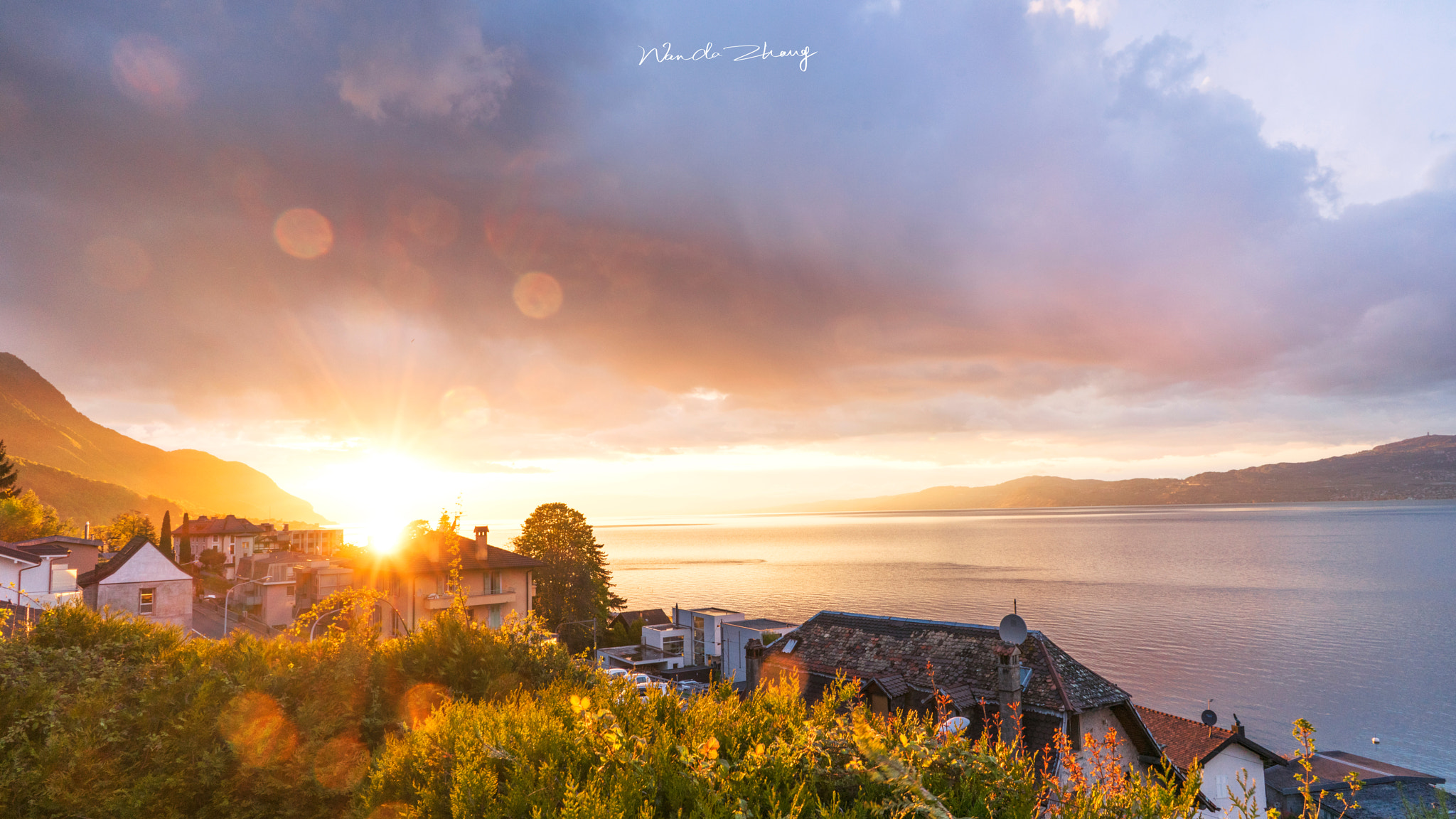 Sony FE 28mm F2 sample photo. Sunset photography