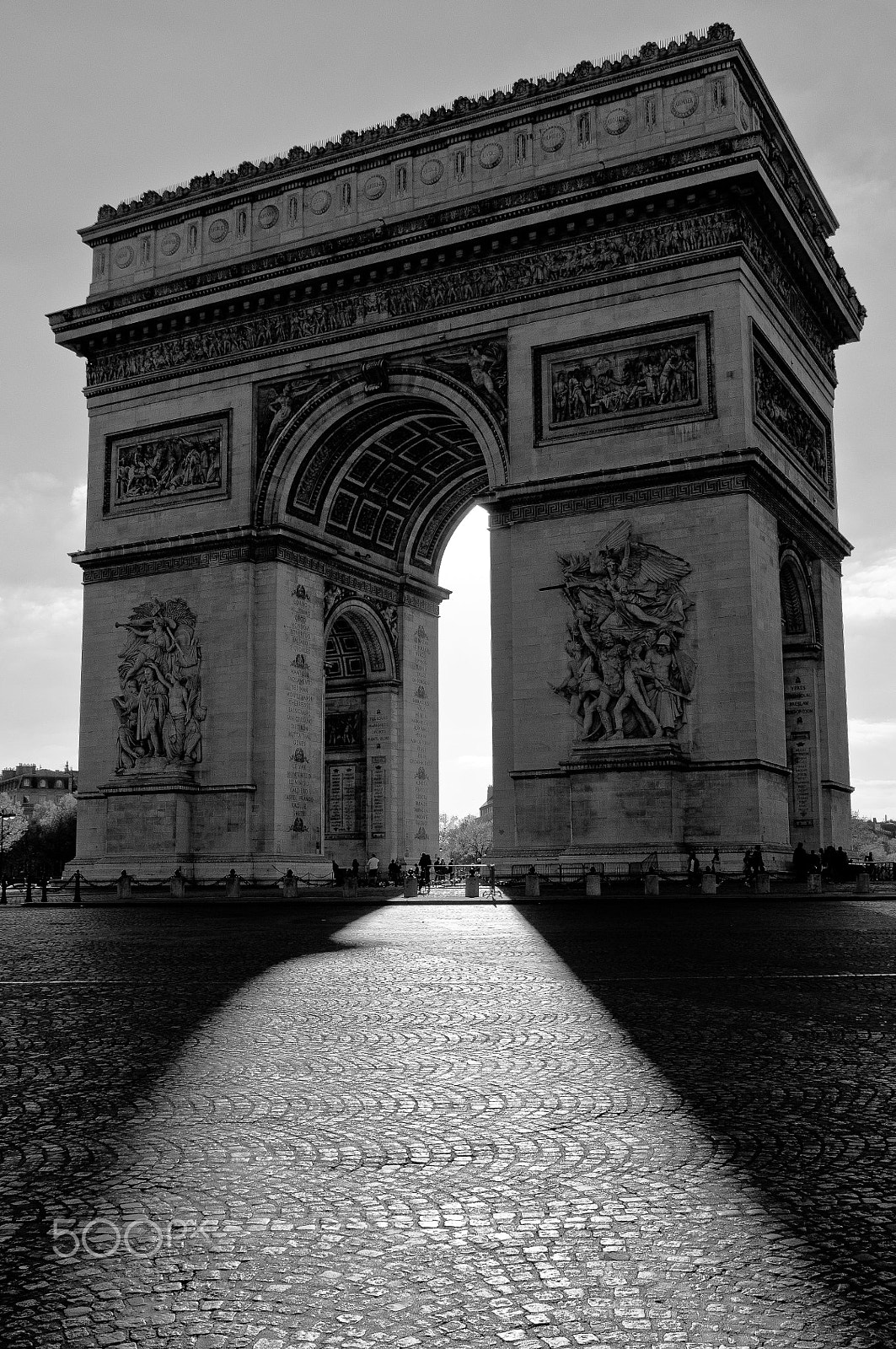 Nikon D300 + Tamron SP AF 17-50mm F2.8 XR Di II VC LD Aspherical (IF) sample photo. Arc de triomphe photography