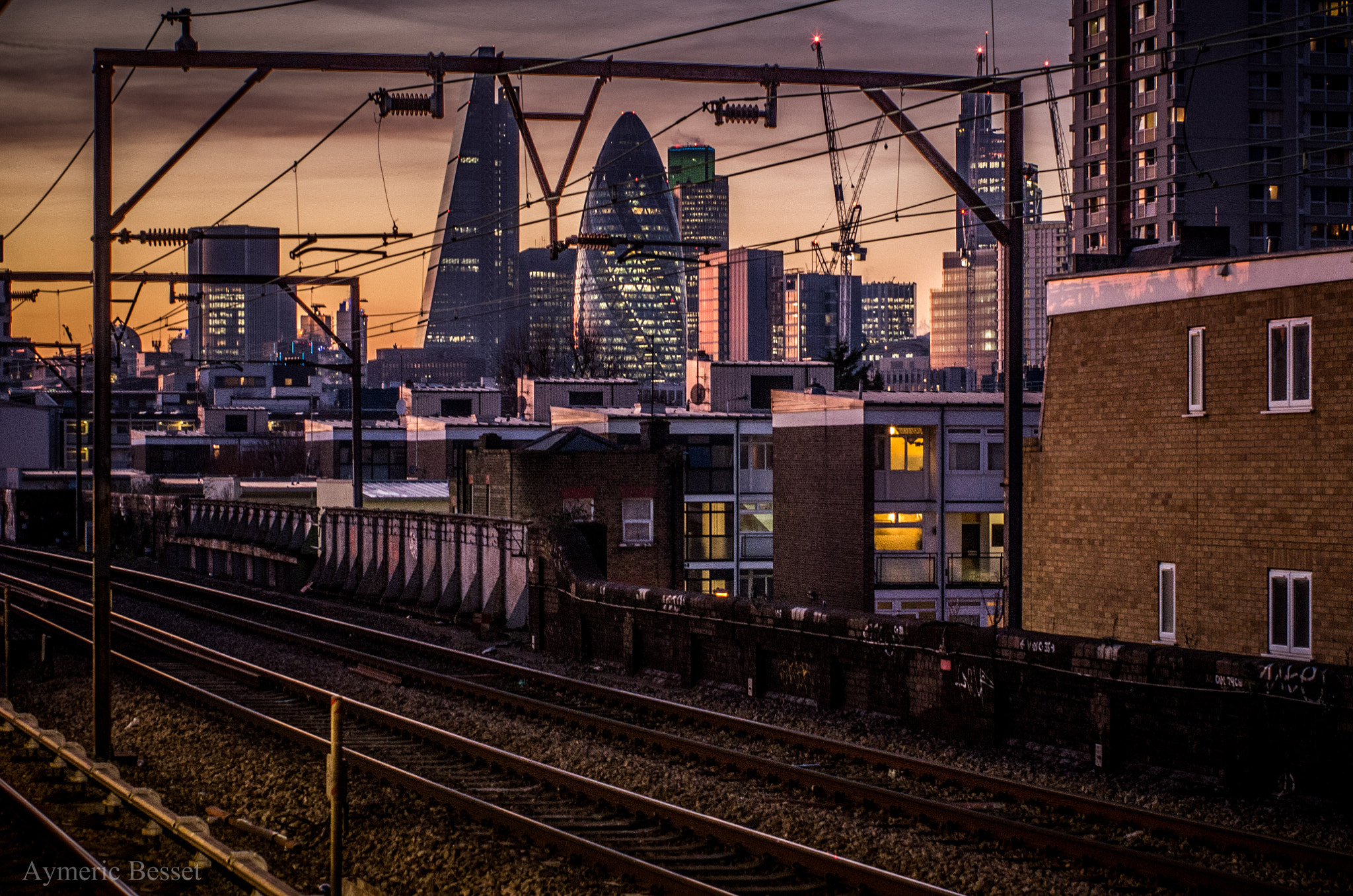 Pentax K-5 II + Pentax smc FA 50mm F1.4 sample photo. View from dlr photography