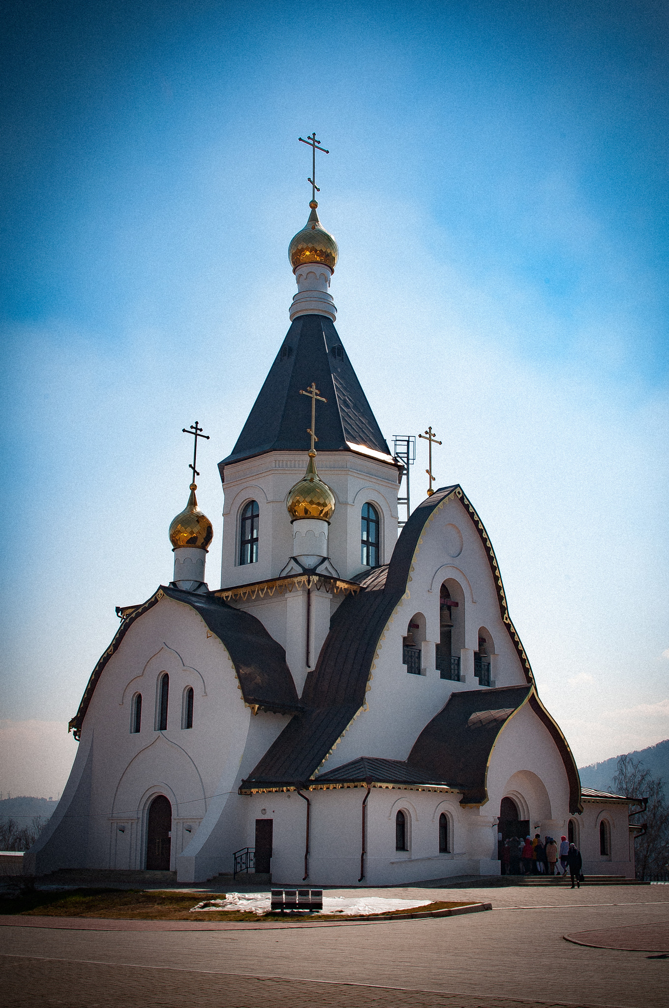 Nikon D300S + Sigma 30mm F1.4 EX DC HSM sample photo. Temple in siberia photography