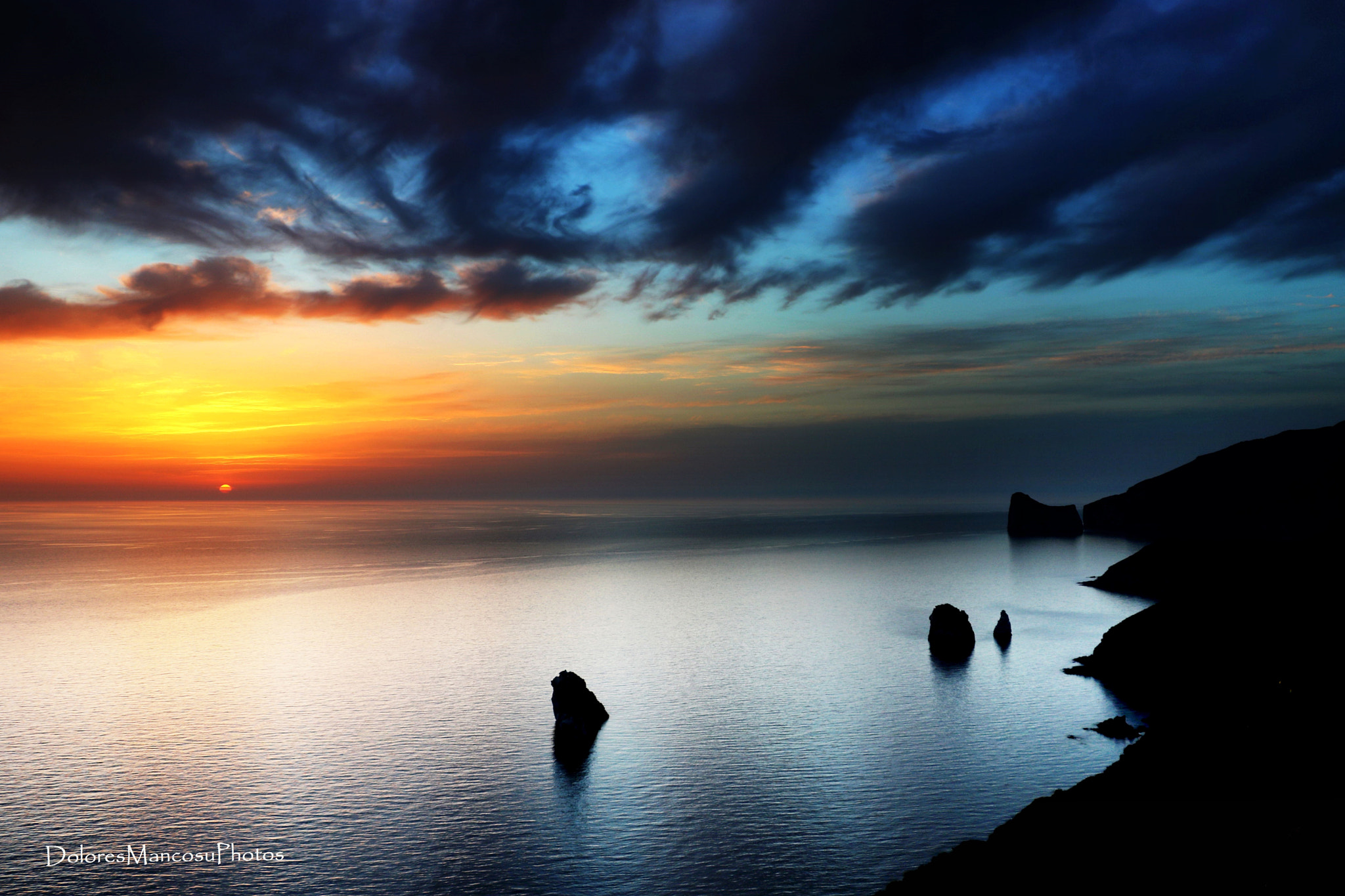 Canon EF-S 18-135mm F3.5-5.6 IS STM sample photo. Sunset in blue photography