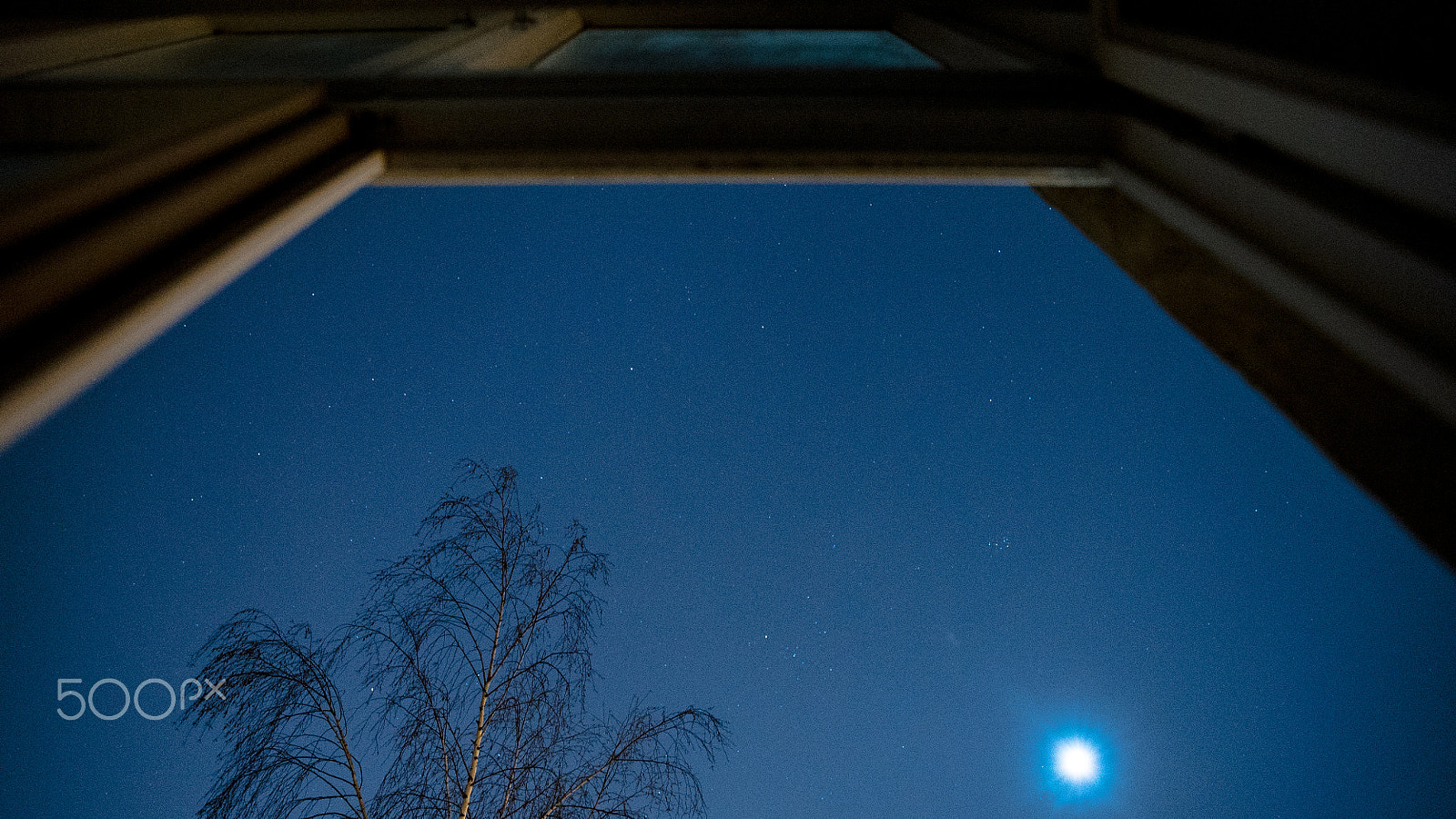 Sony a7S sample photo. Starry night berlin. photography