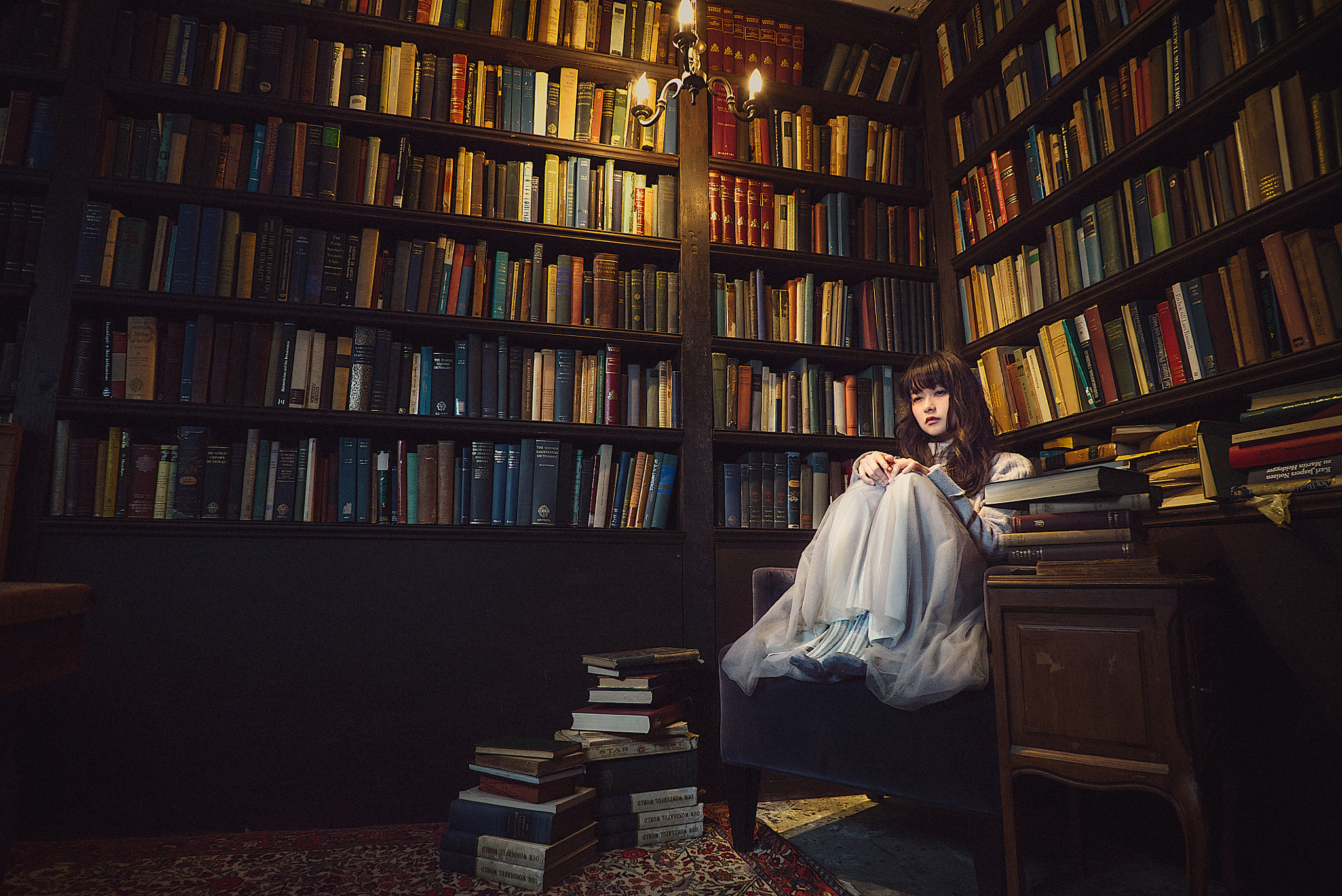FE 21mm F2.8 sample photo. The librarian ii photography