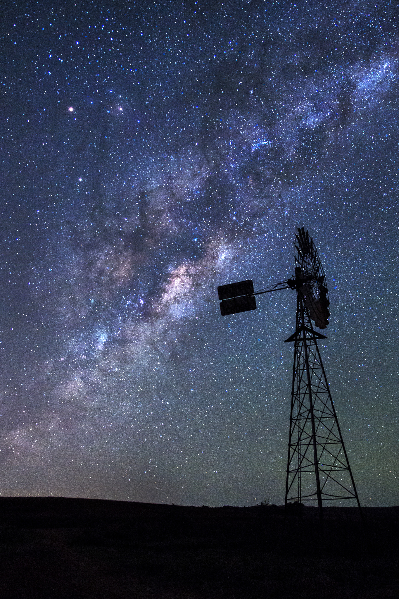Nikon D610 + Sigma 18-35mm F1.8 DC HSM Art sample photo. Windmill milky way photography