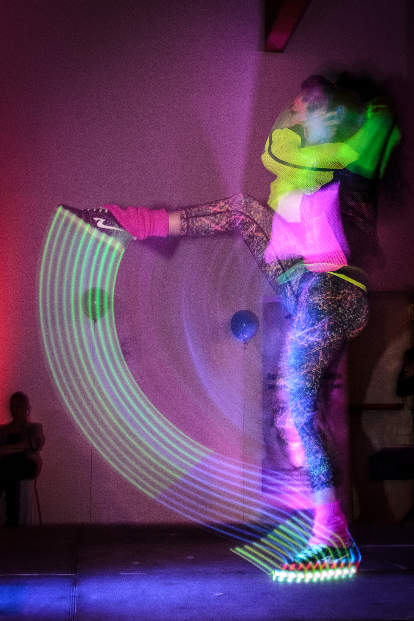 Nikon AF-S Nikkor 24-70mm F2.8G ED sample photo. Zumba fluo photography
