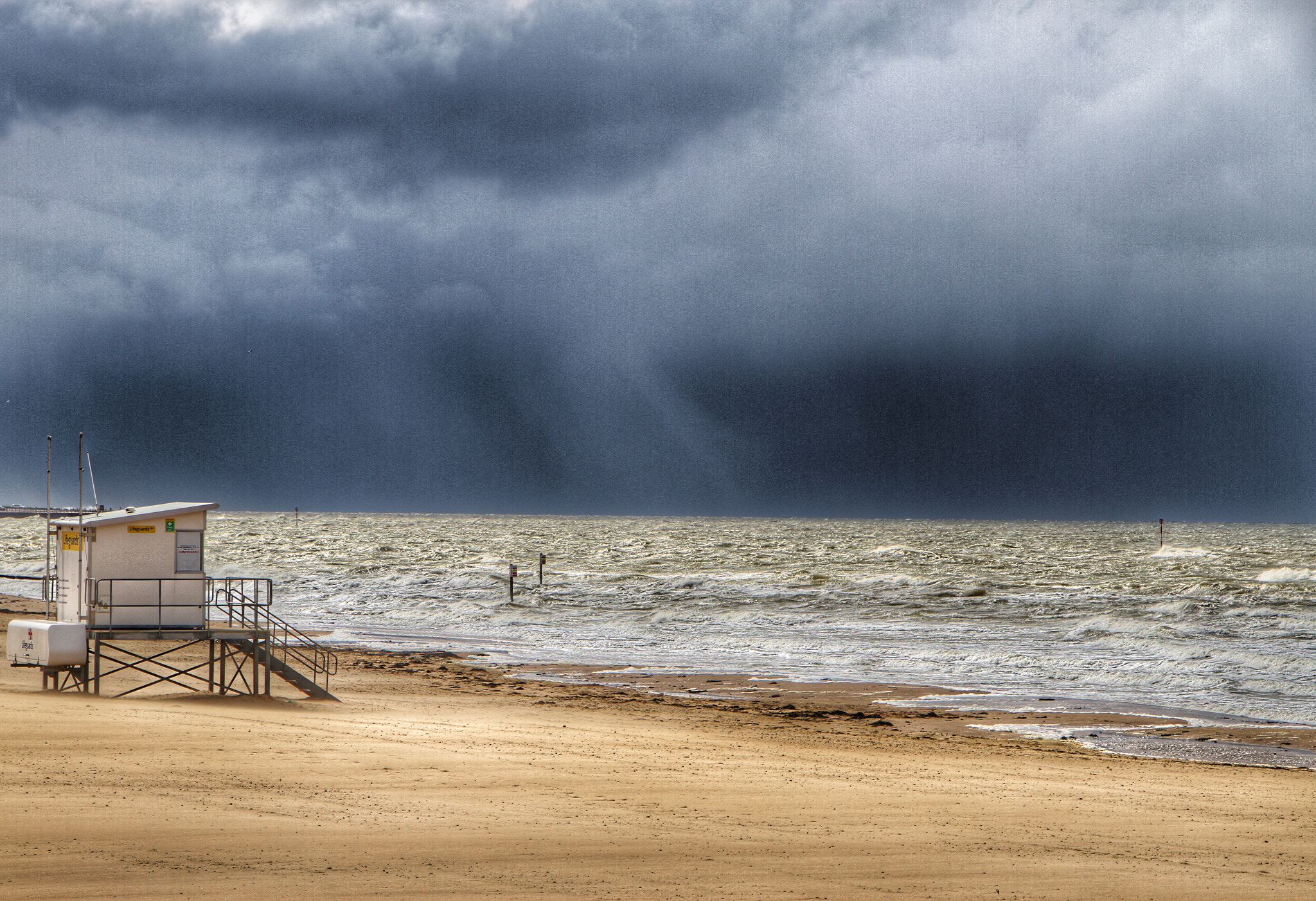 Canon EOS 7D + Canon 18-270mm sample photo. Stormy skies over margate! photography
