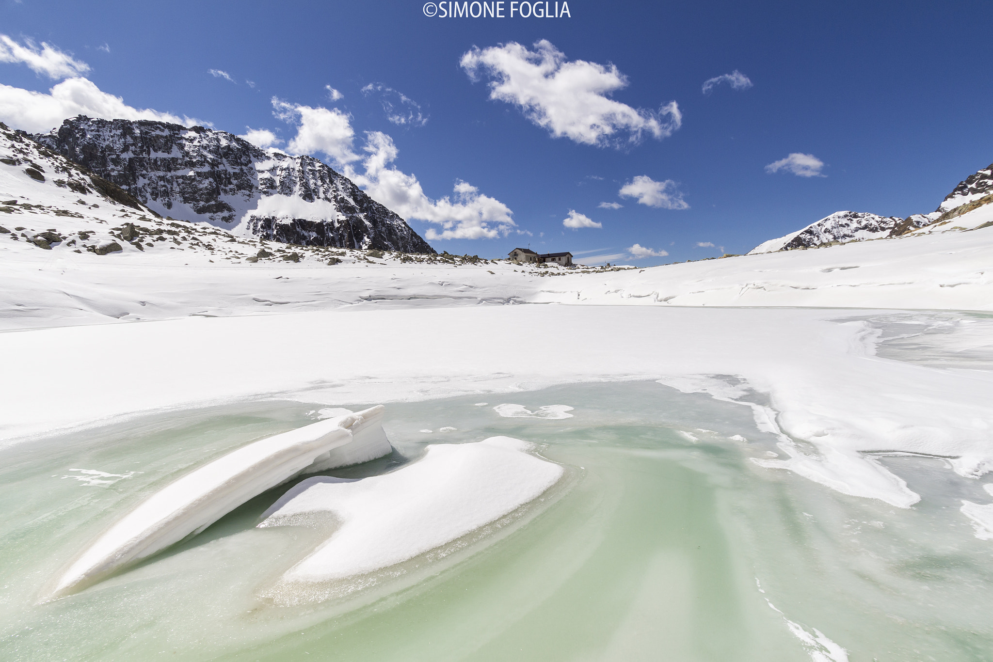 Sigma 10-20mm F3.5 EX DC HSM sample photo. Frozen lake photography