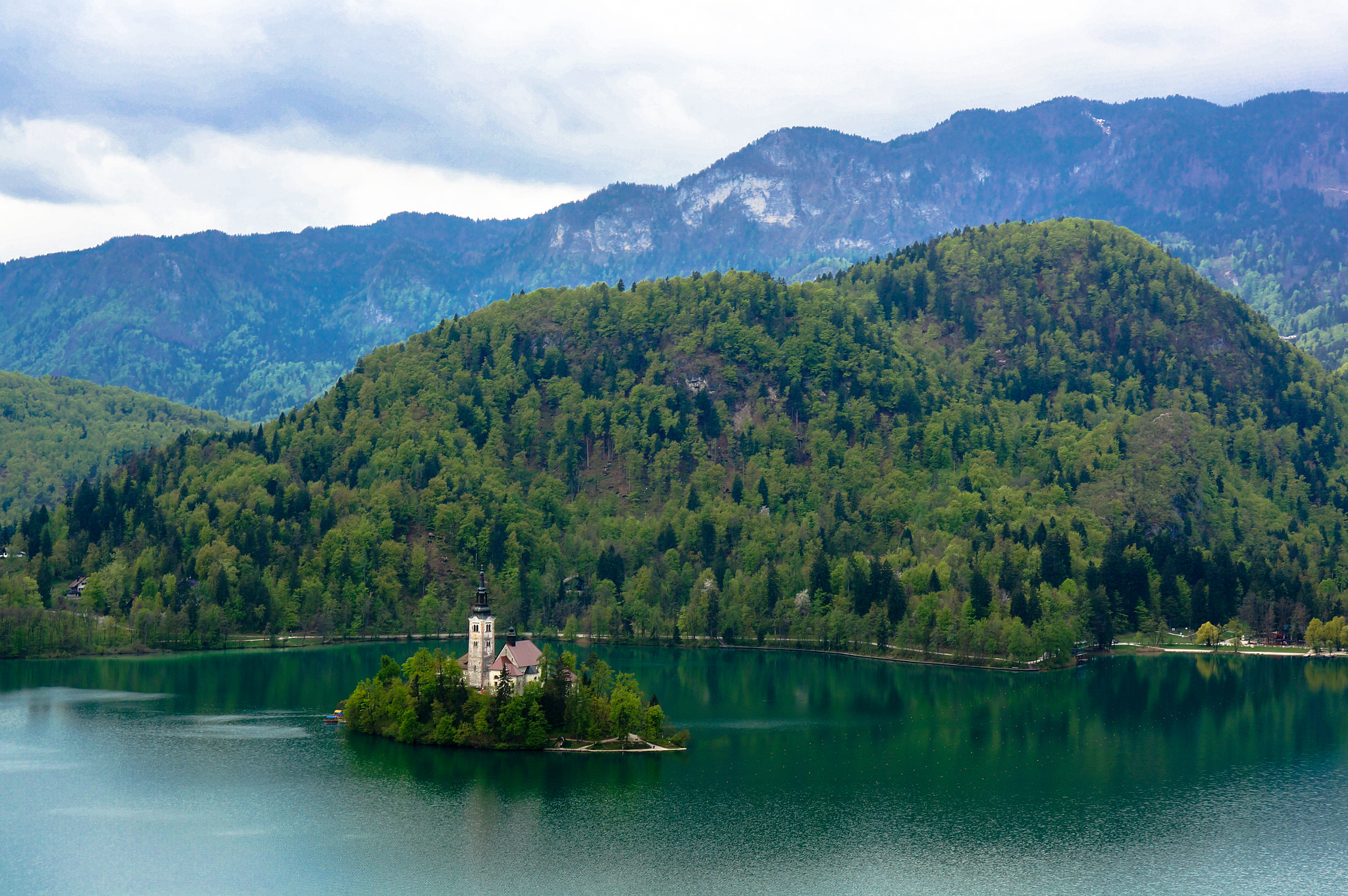 Sony Alpha NEX-5R + E 50mm F1.8 OSS sample photo. Spring on the bled lake photography