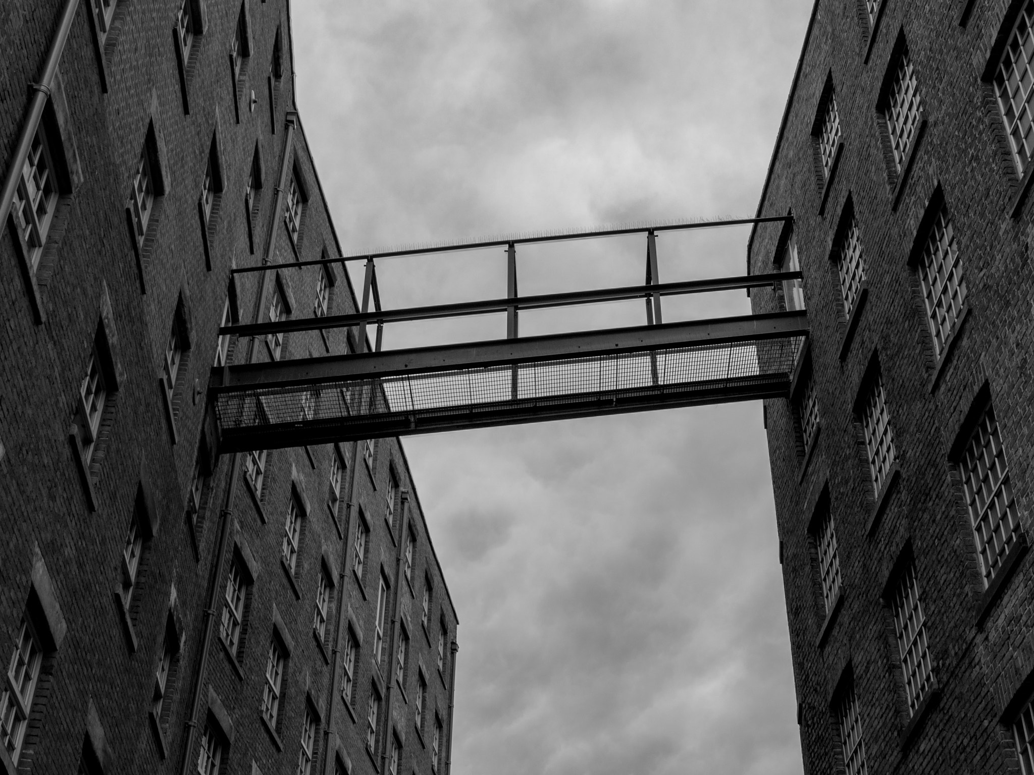 Nikon D3200 + Nikon AF-S Nikkor 20mm F1.8G ED sample photo. Cotton mill bridge - manchester photography