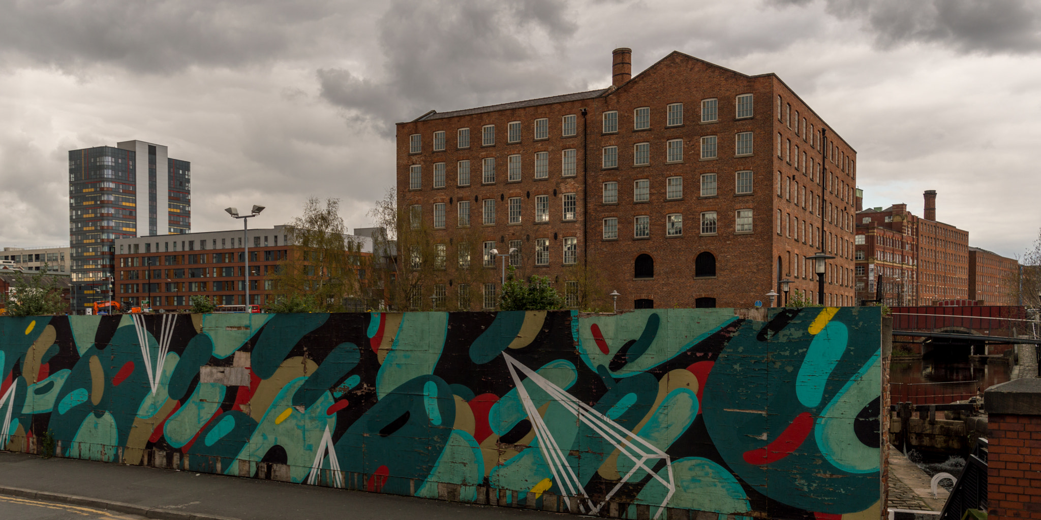Nikon D3200 + Nikon AF-S Nikkor 20mm F1.8G ED sample photo. Brownsfield mill - manchester photography