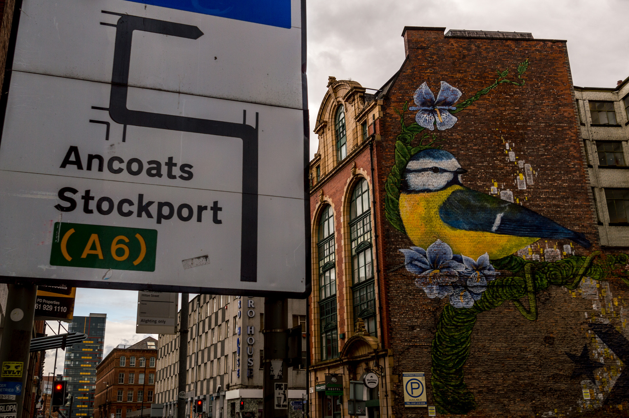 Nikon D3200 + Nikon AF-S Nikkor 20mm F1.8G ED sample photo. Northern quarter - manchester photography