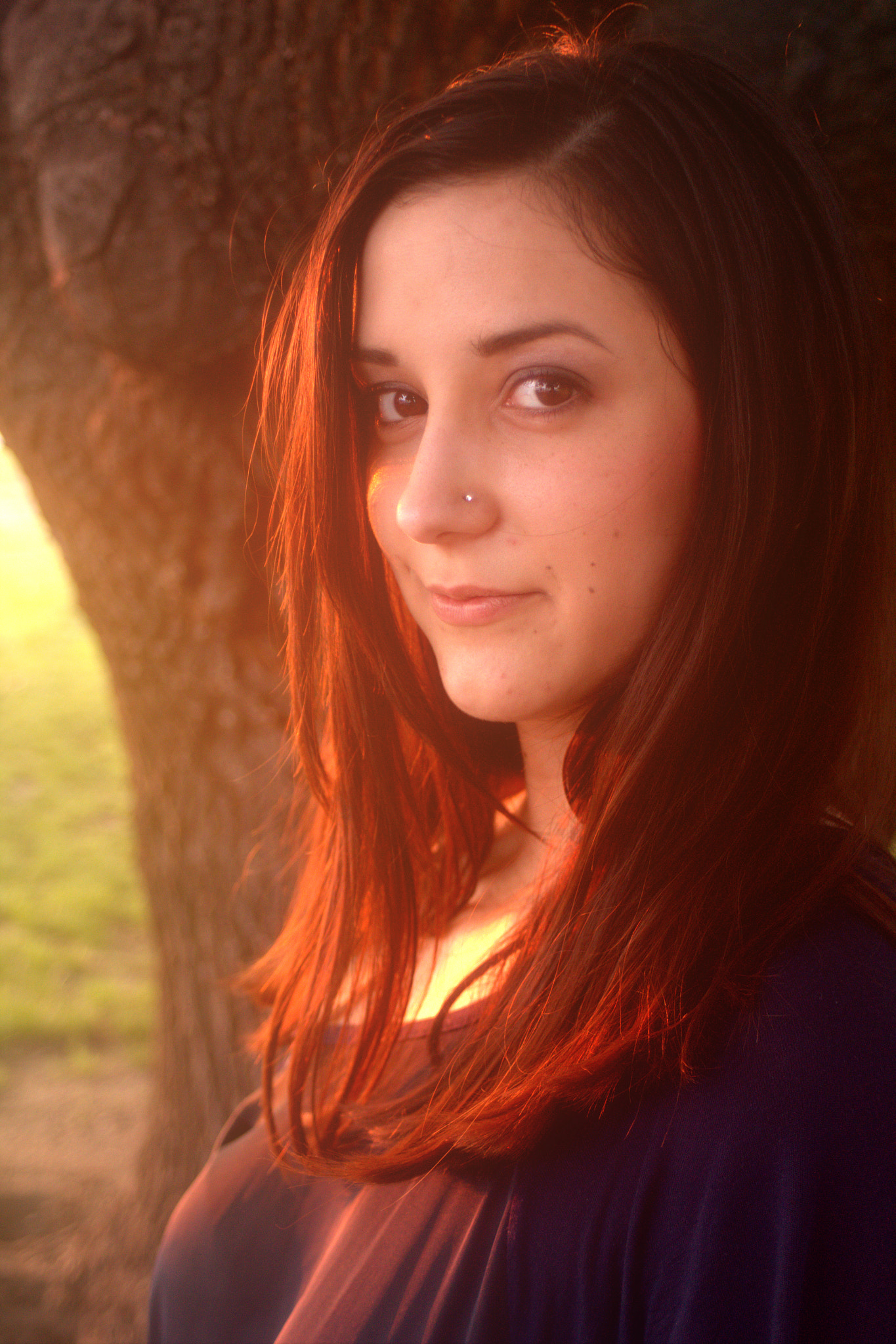 Canon EF 28-80mm f/3.5-5.6 sample photo. Sundown portrait photography