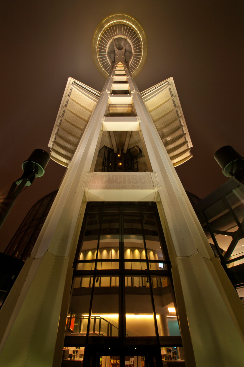Pentax K-7 sample photo. Space needle photography