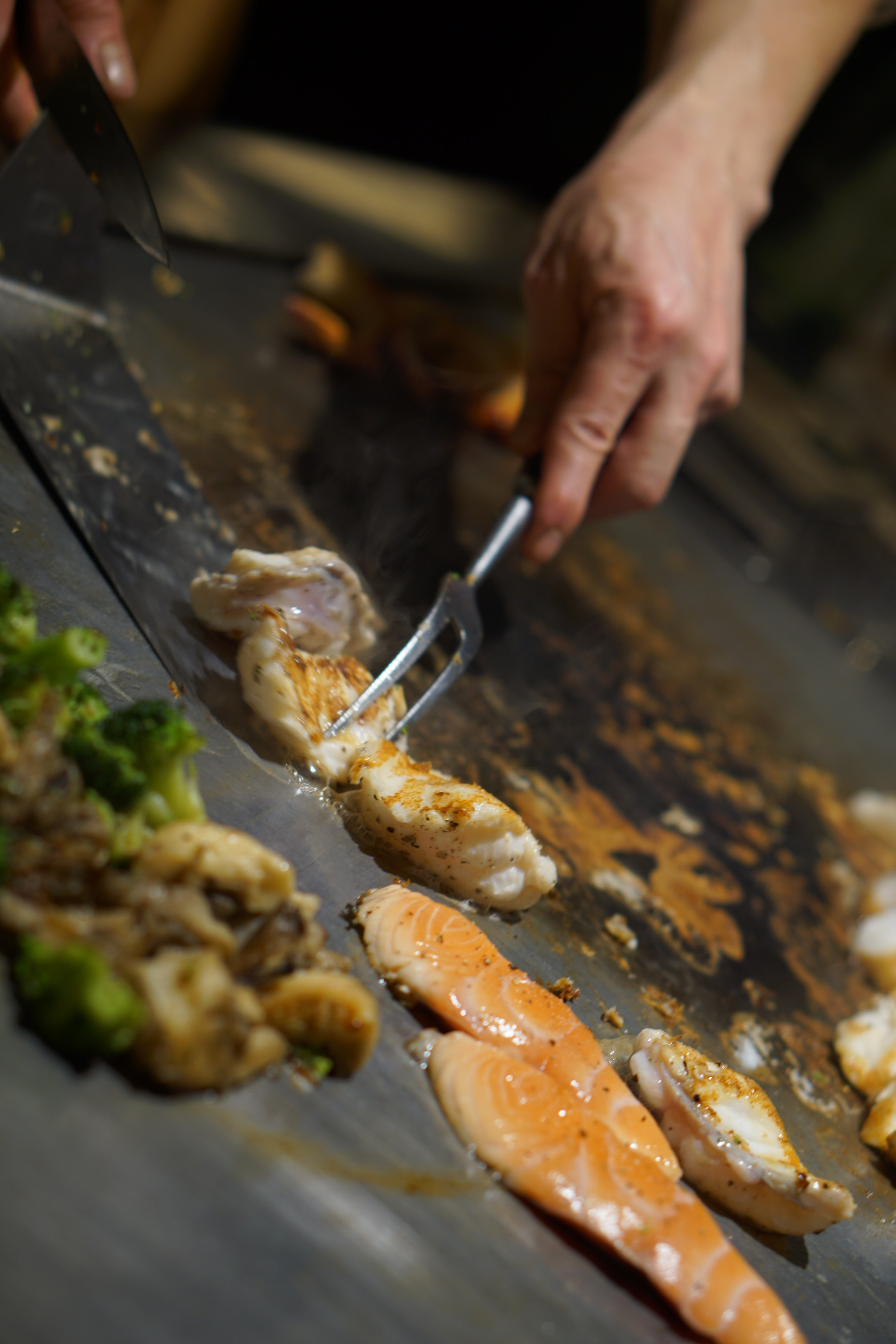 Sony E 50mm F1.8 OSS sample photo. Teppanyaki photography