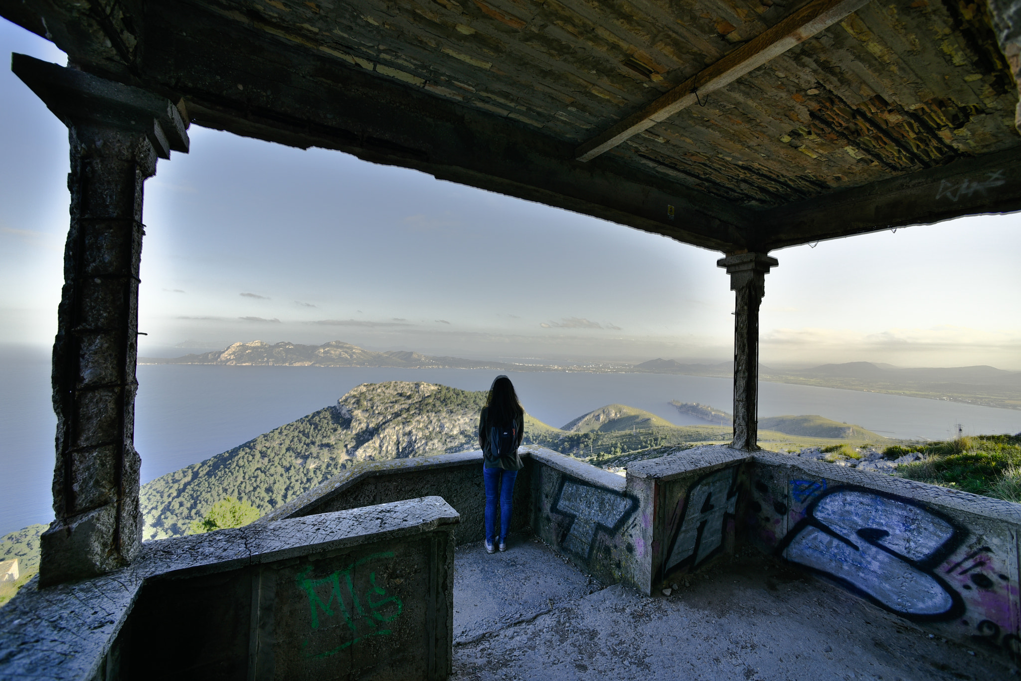 Nikon D750 + Nikon AF Nikkor 14mm F2.8D ED sample photo. Abandoned building photography