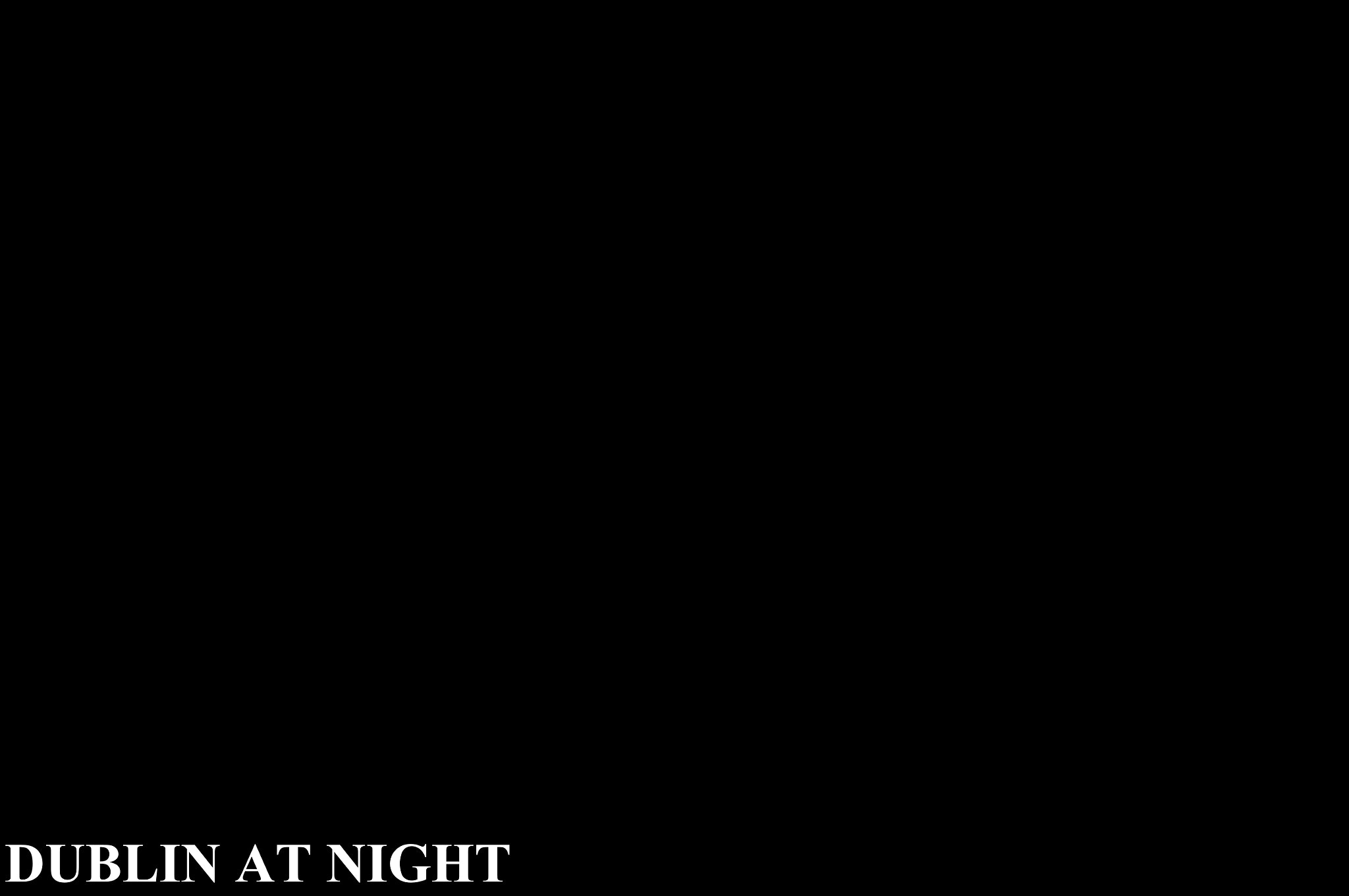 Sony SLT-A55 (SLT-A55V) sample photo. Dublin at night photography