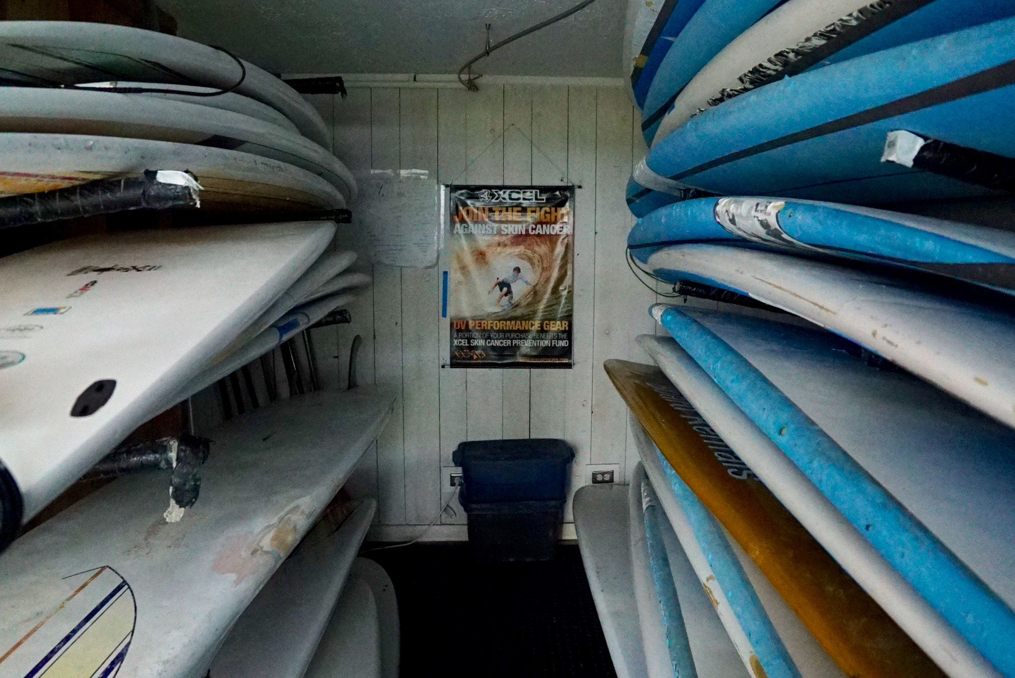 Sony E 18-200mm F3.5-6.3 OSS sample photo. Inside surf shop. photography