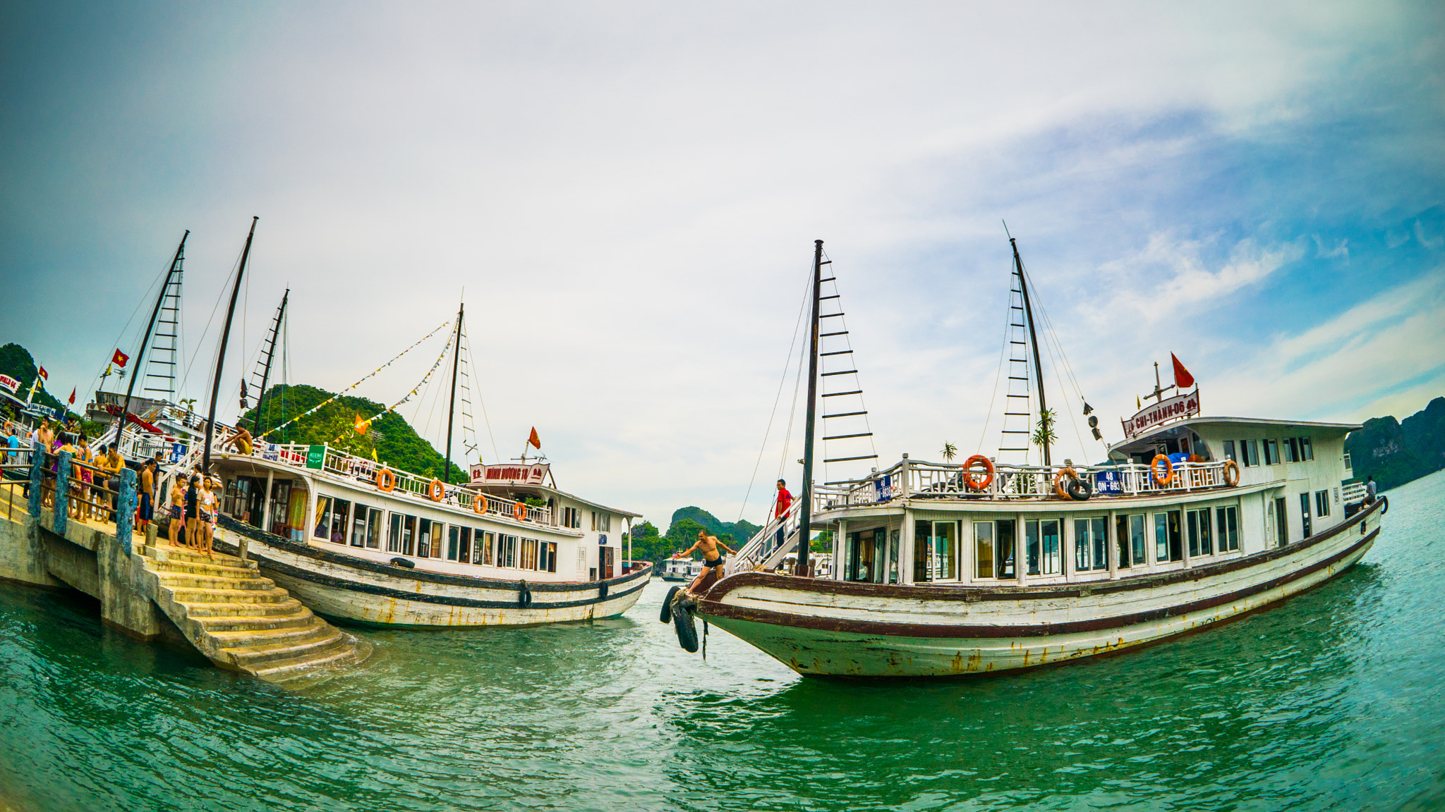 FE 16mm F3.5 Fisheye sample photo. Ha long bay photography