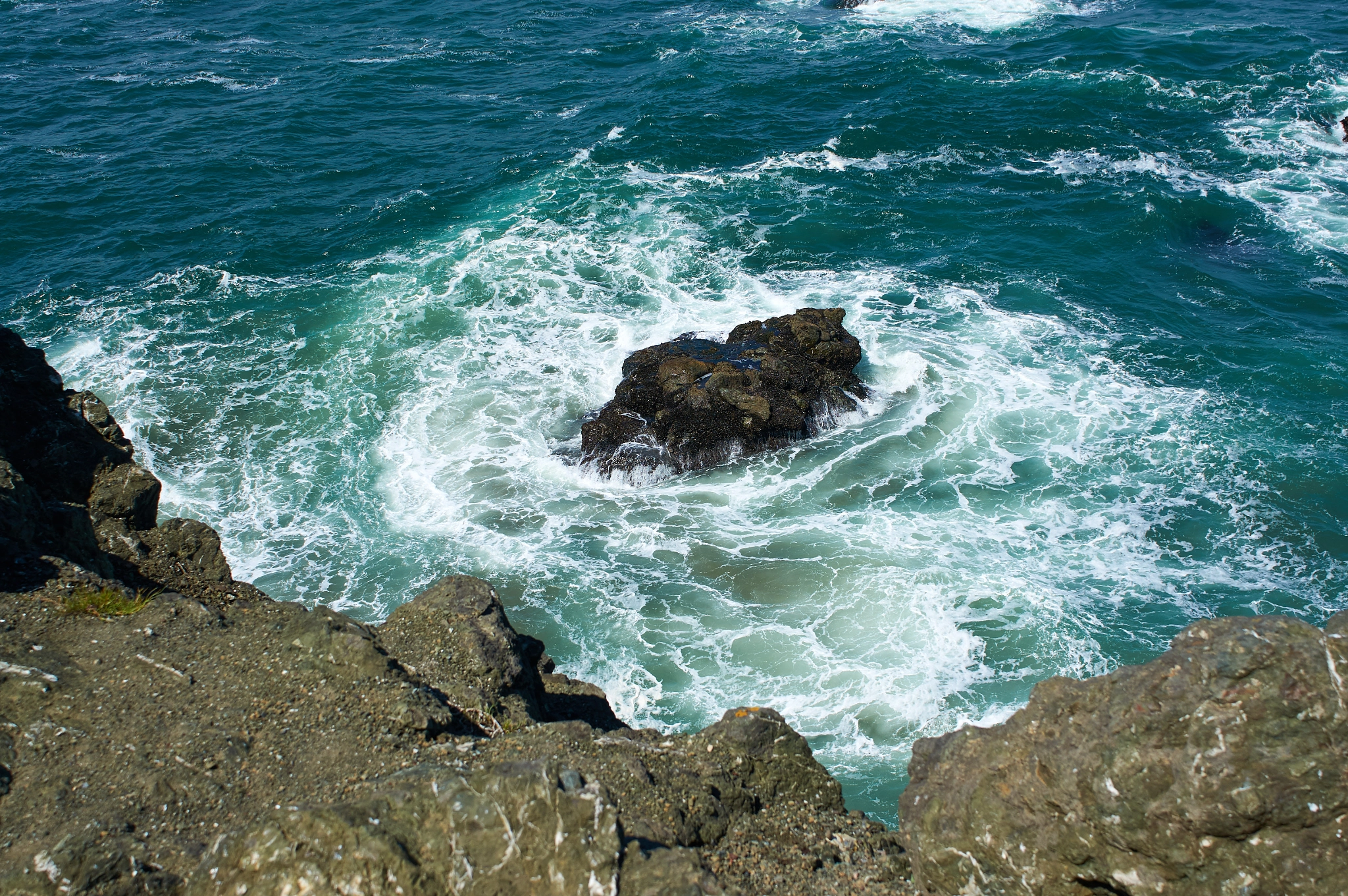 Sony Alpha NEX-6 + Minolta AF 28mm F2 sample photo. Sea swirl photography