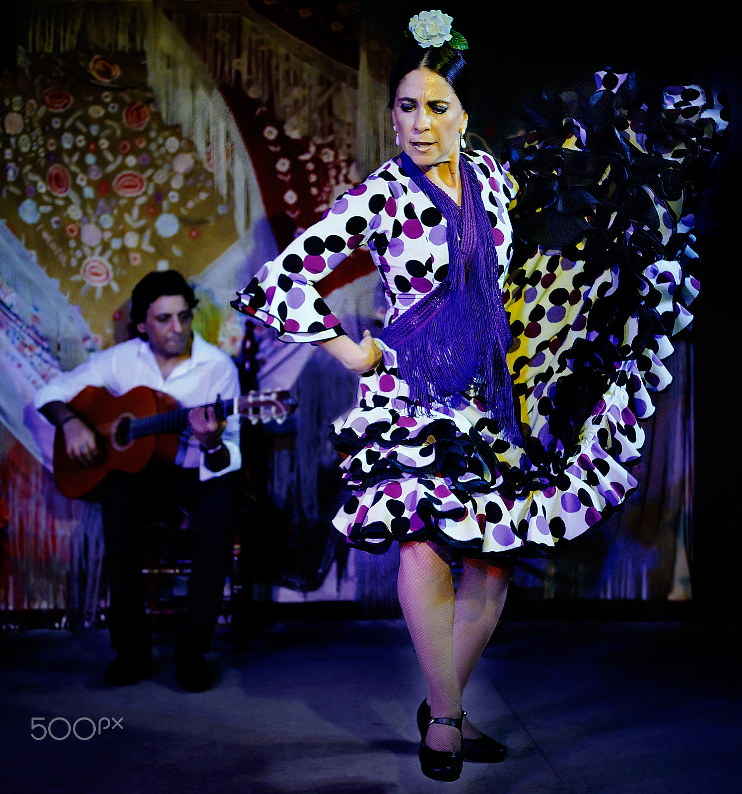 Nikon AF Nikkor 35mm F2D sample photo. Flamenco. photography