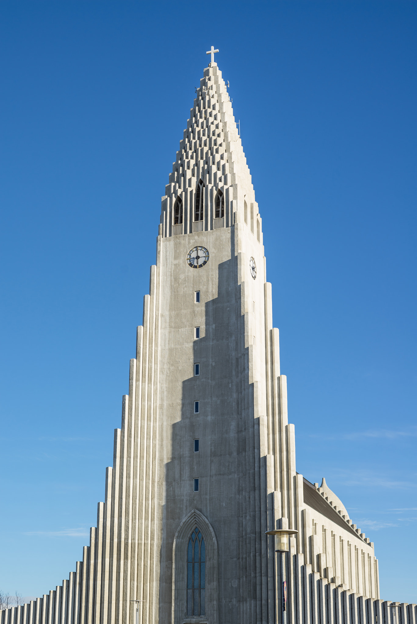 Sony a7R + Sony 50mm F1.4 sample photo. The tower of the hallgrimskirkja in reykjavik, iceland photography