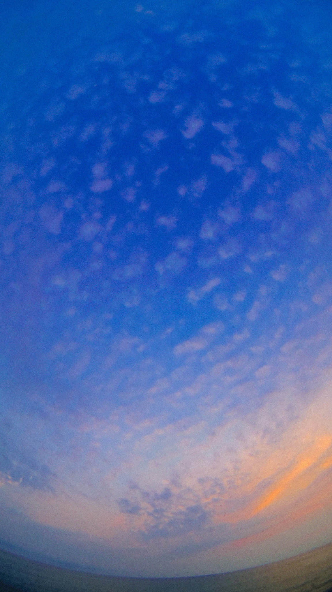 Pentax 03 Fish-Eye sample photo. Dance of clouds. photography