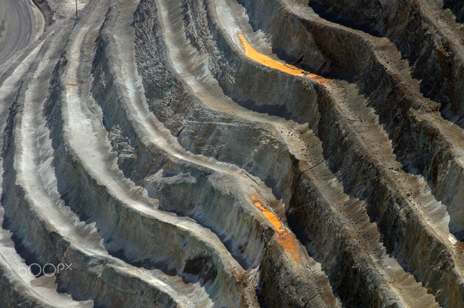 Pentax K-x sample photo. Bingham copper mine photography