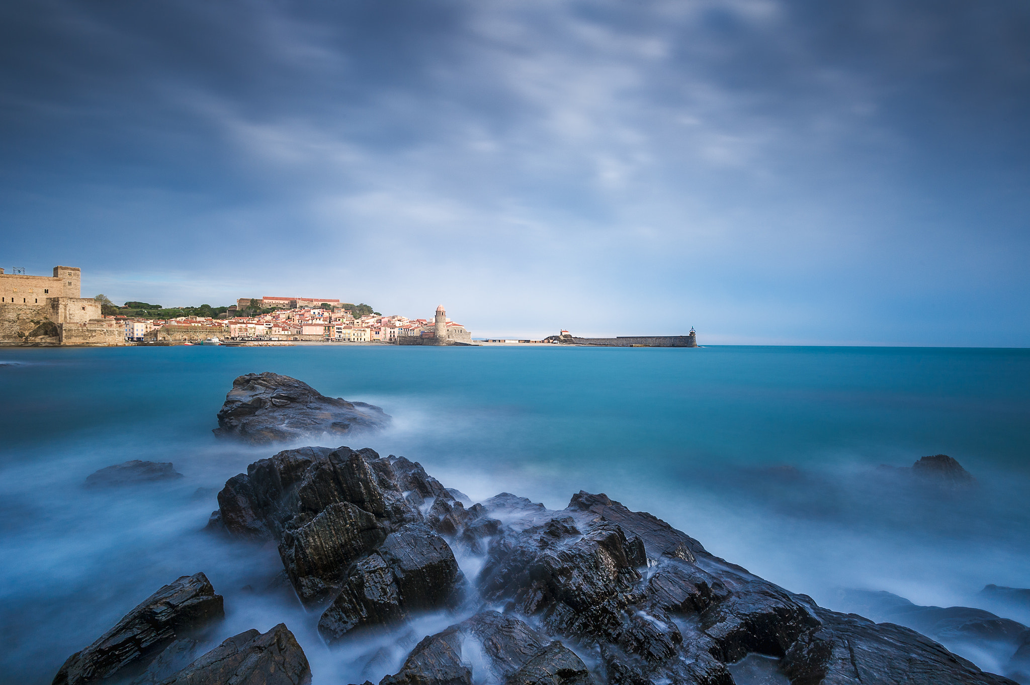 Nikon D3S sample photo. Collioure photography