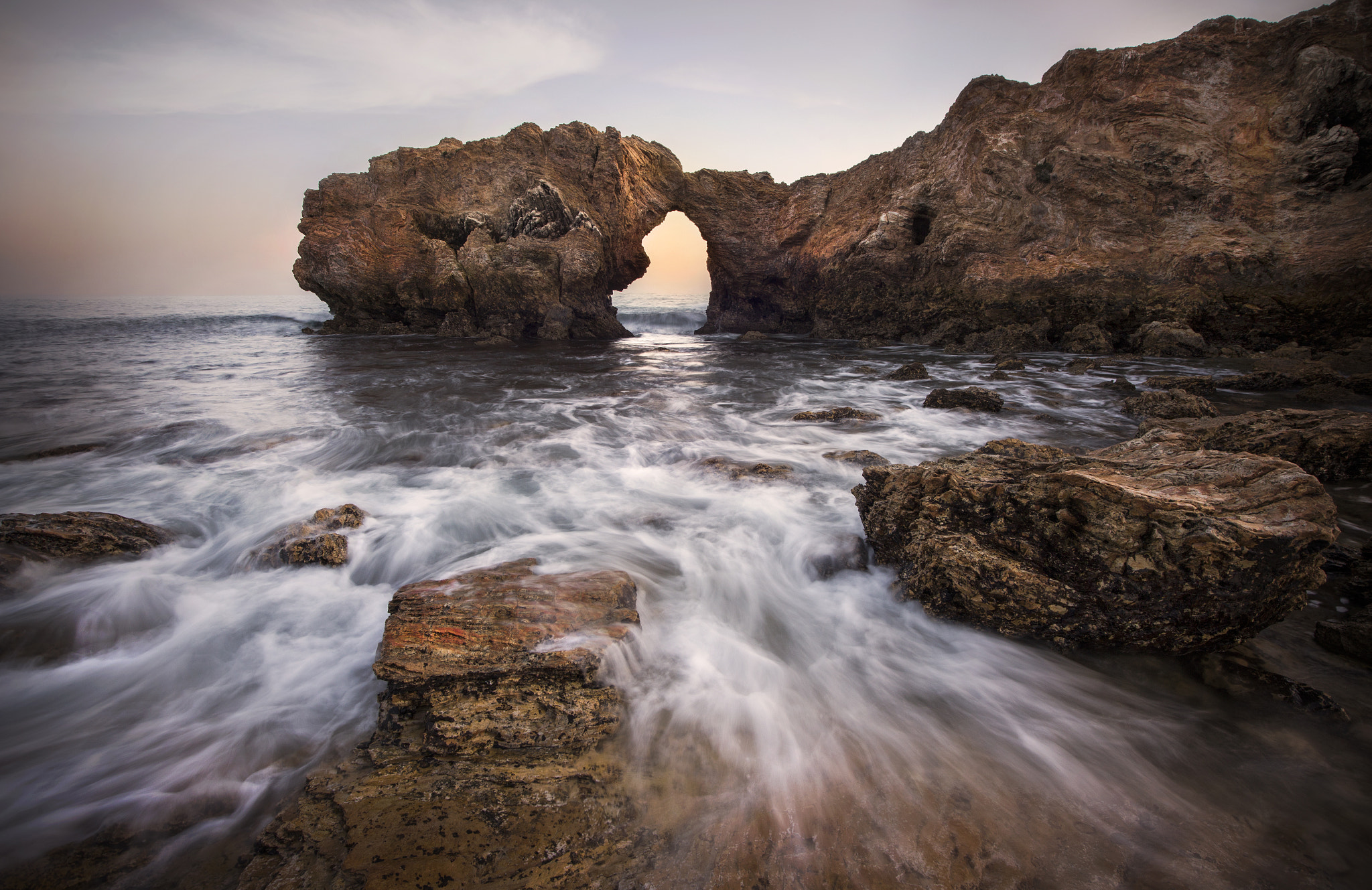 Sigma 15-30mm f/3.5-4.5 EX DG Aspherical sample photo. Corona del mar rock arch photography